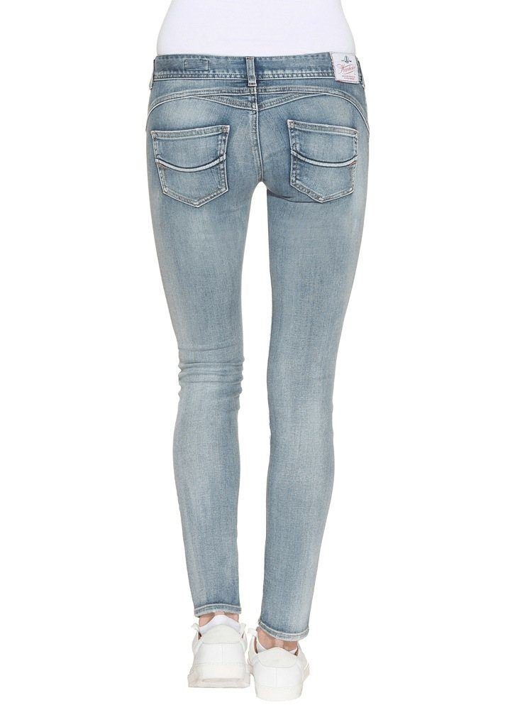 Herrlicher Stretch-Jeans HERRLICHER GILA Slim Denim Powerstretch cloudy 5606-D9666-029