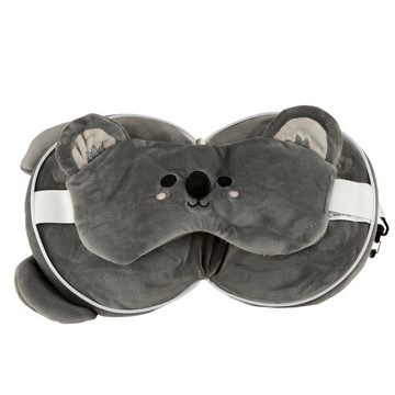 Bettwäsche Koala Relaxeazzz Reisekopf kissen mit Augenmaske, Puckator