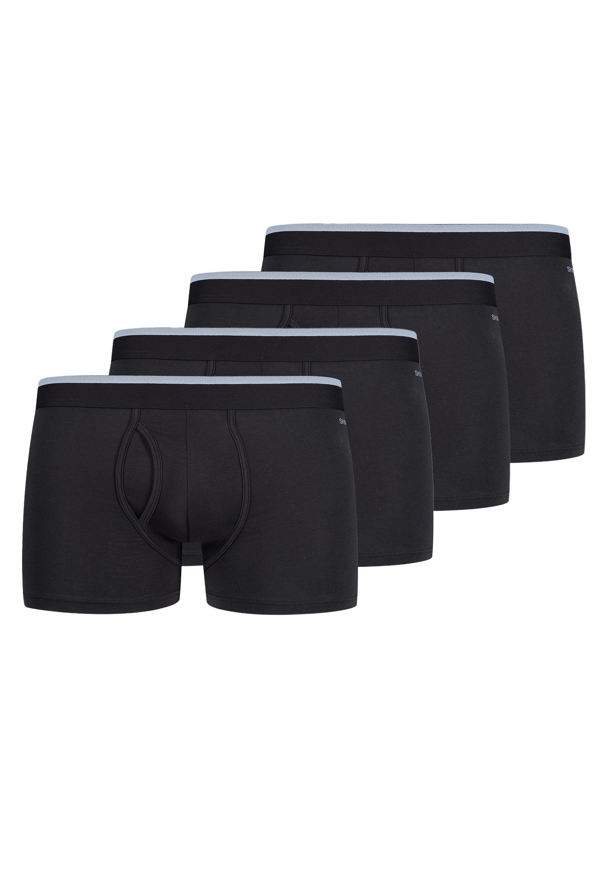 Skiny Retro Boxer 4er Pack Basic (Spar-Set, 4-St) Retro Short / Pant - Baum günstig online kaufen