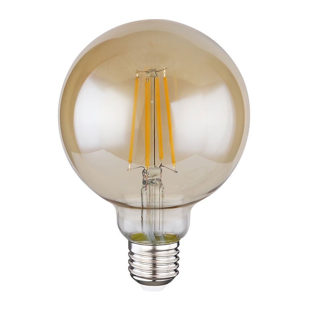 amber LED Leuchtmittel LED-Leuchtmittel, Globo Edison E27 Glühbirne Retro LED Filament