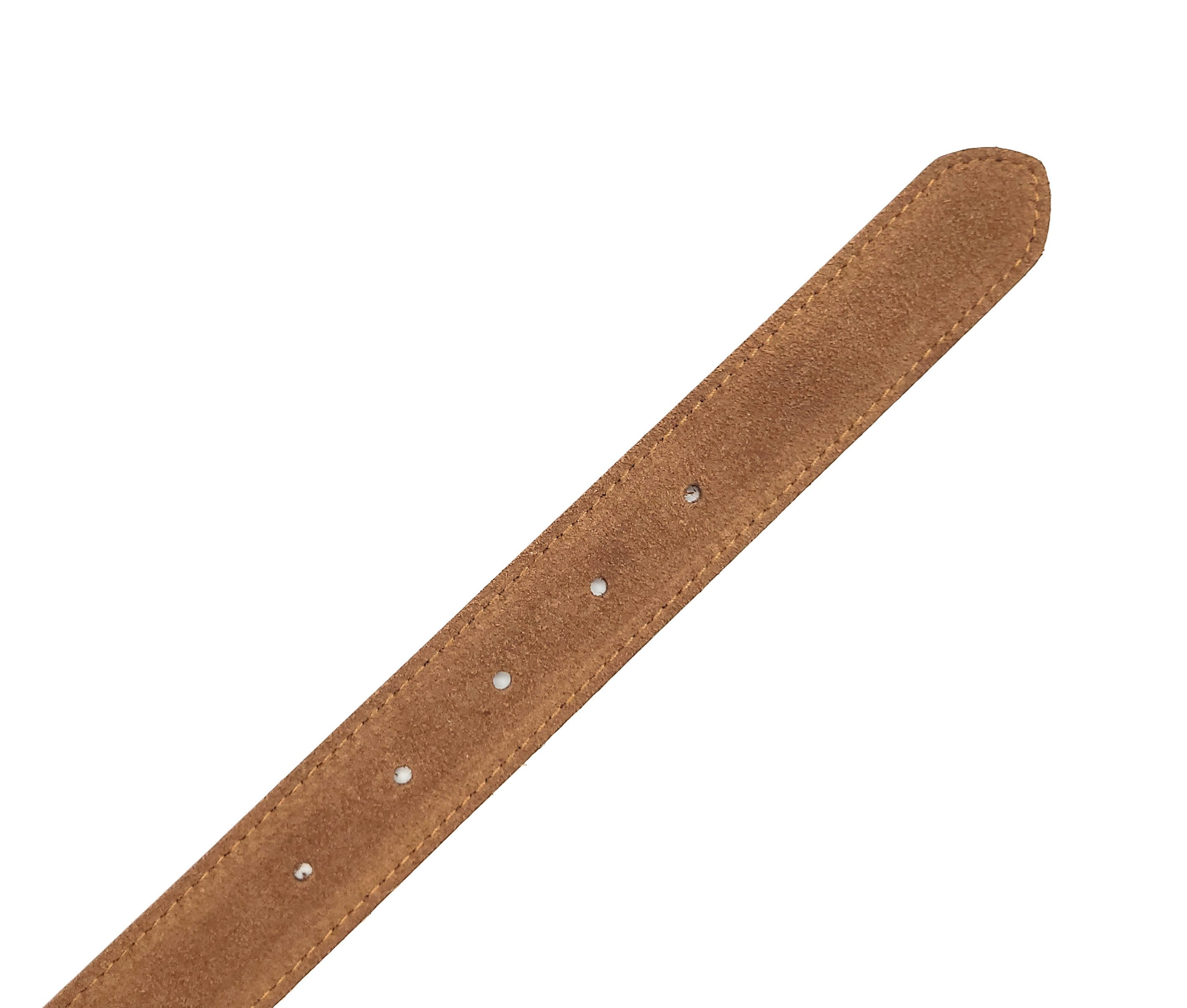 Lemasi Ledergürtel Wildleder Damen Gürtel, made in Italy, 3cm breit, kürzbar