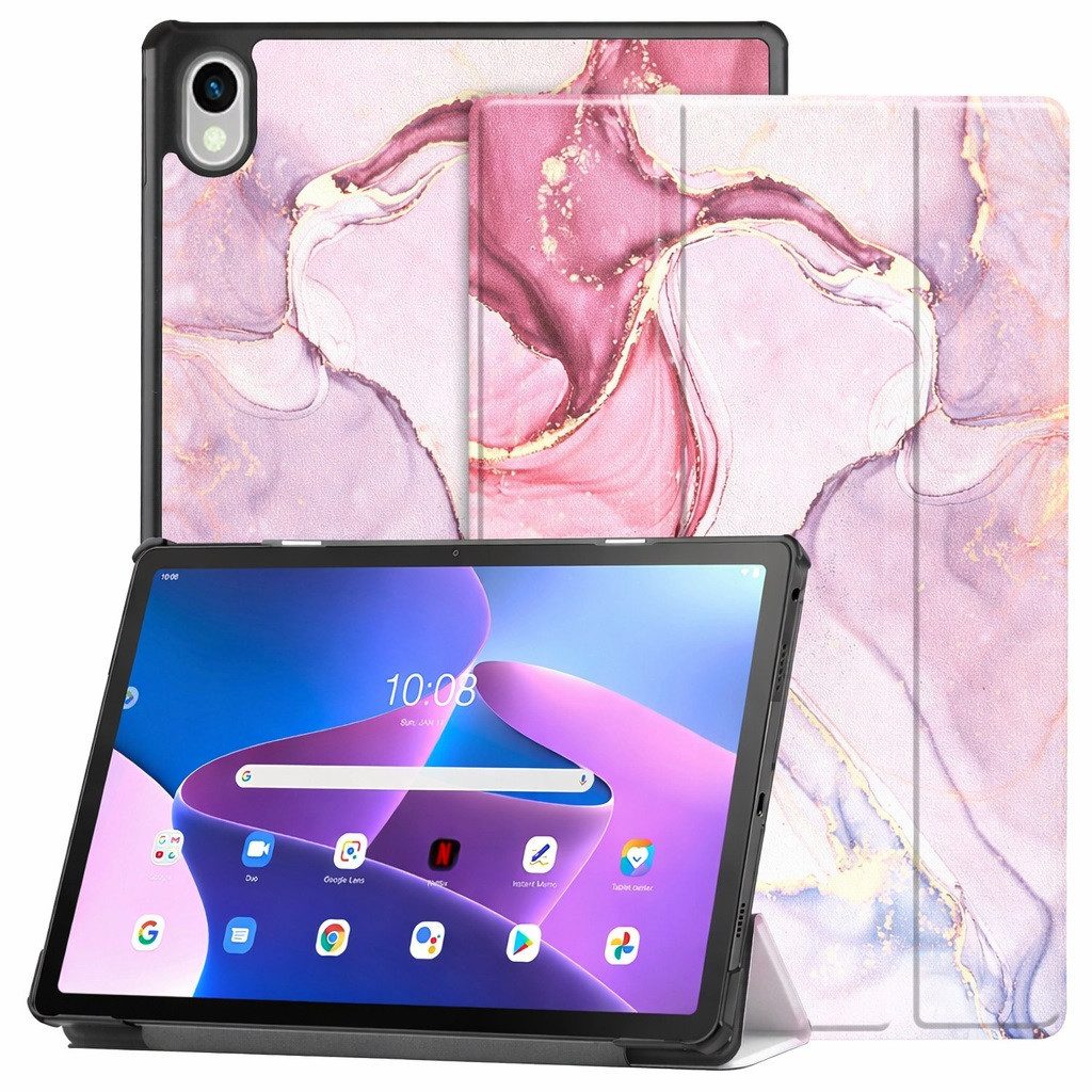 FroShop Tablet-Hülle für Samsung Galaxy Tablet S11 11" 2025 SM-X736 / SM-X730 11 Zoll, Auto Wake Up / Sleep Magnetverschluss Einfarbig & Marmor Designs