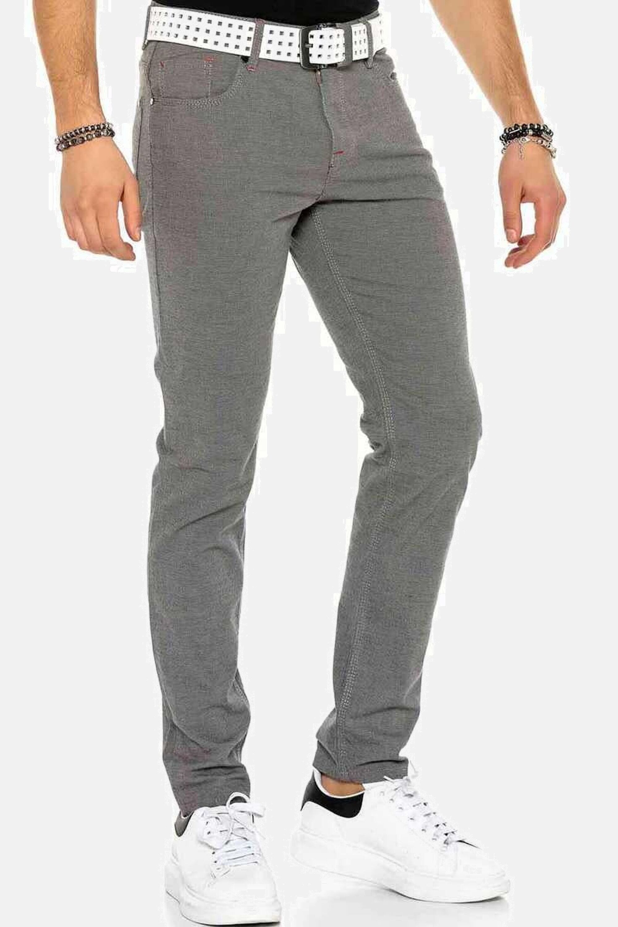 Cipo & Baxx 5-Pocket-Jeans Jeans im 5-Pocket-Stil, CD-372B