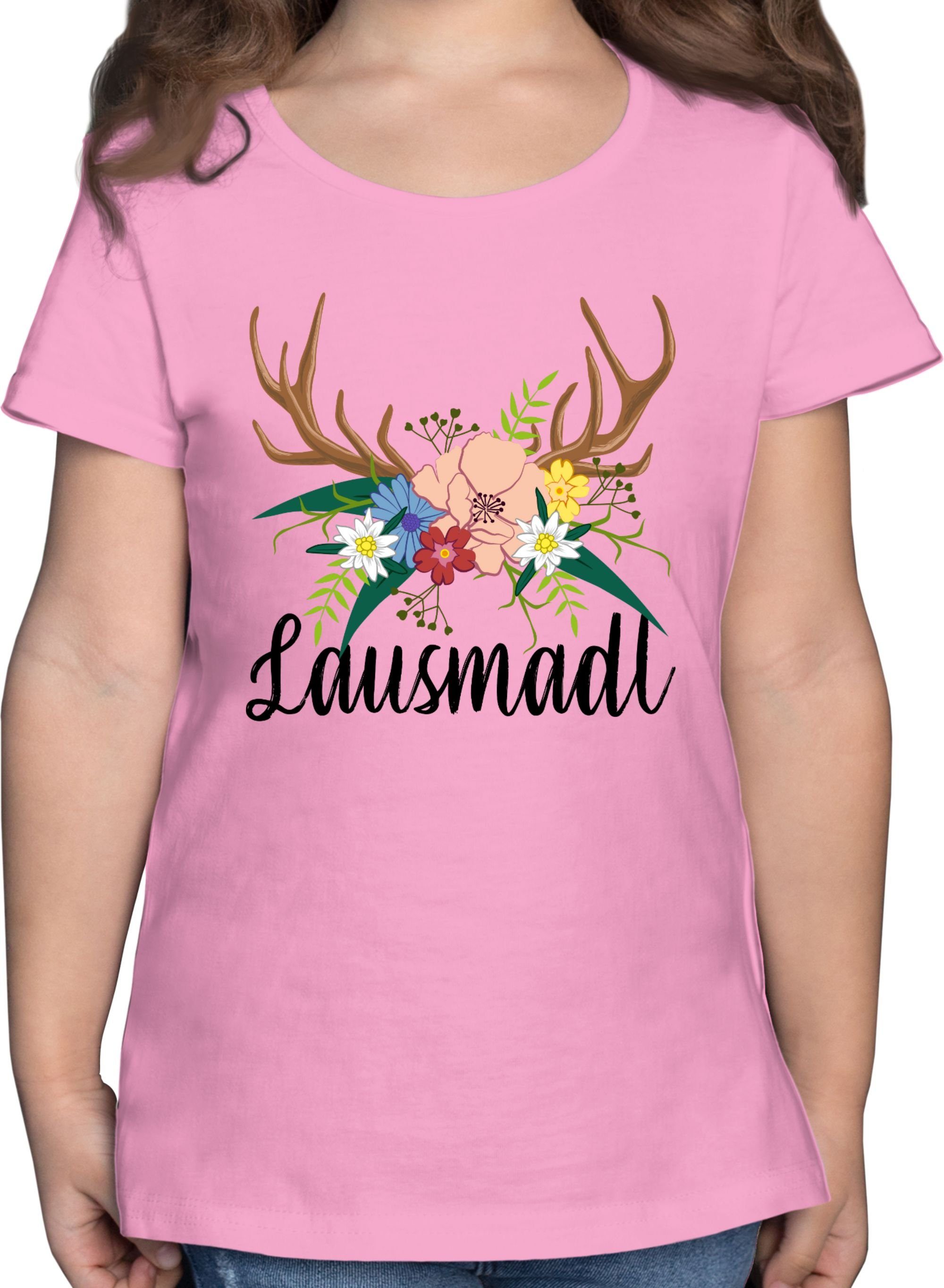 T-Shirt Lausmadl - schwarz
