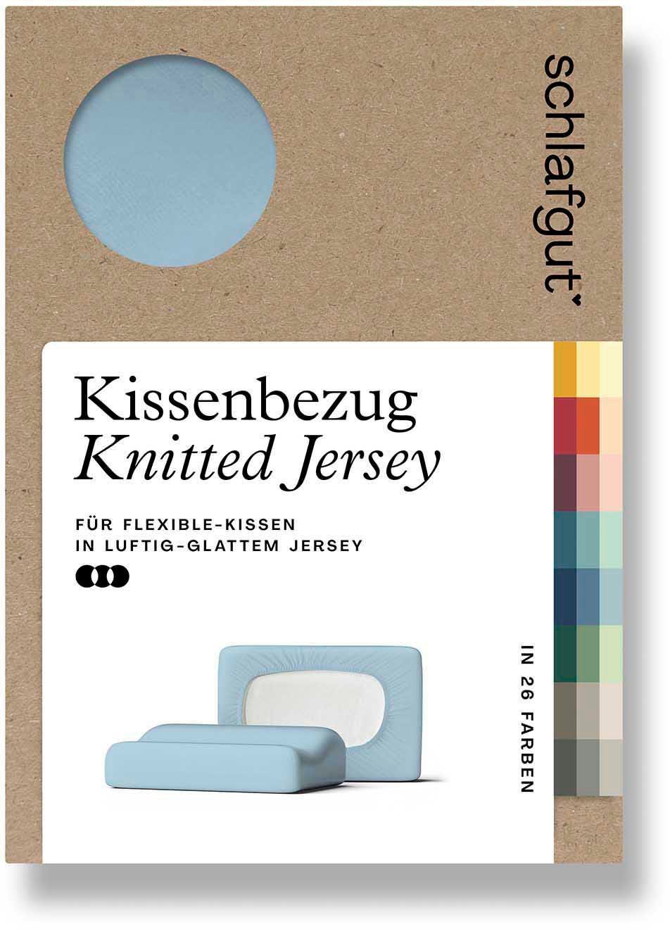 Schlafgut Kissenbezug Pure flexibler Kissenbezug für Nackenstützkissen, (1 günstig online kaufen