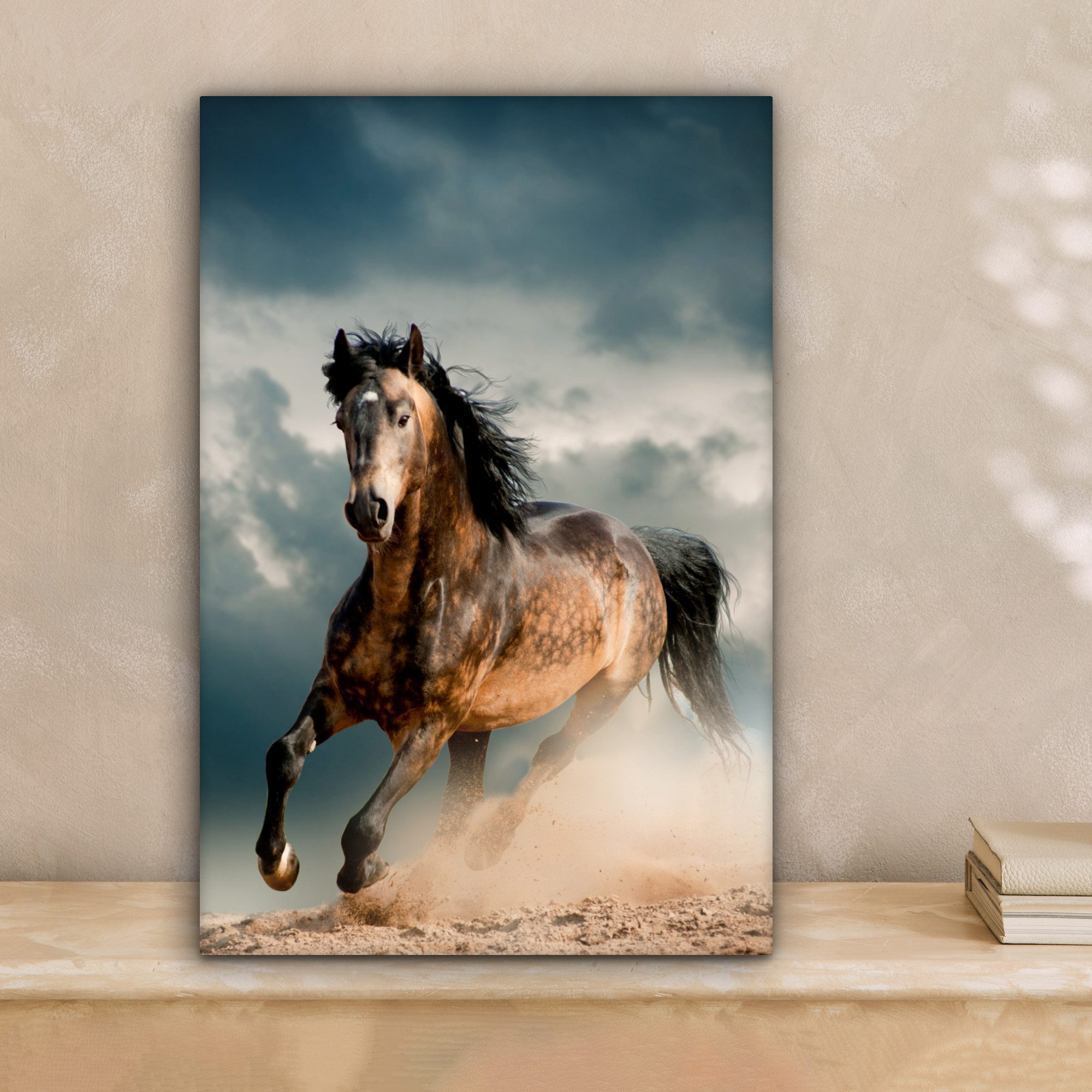 OneMillionCanvasses® Leinwandbild Pferd - Tiere - günstig online kaufen
