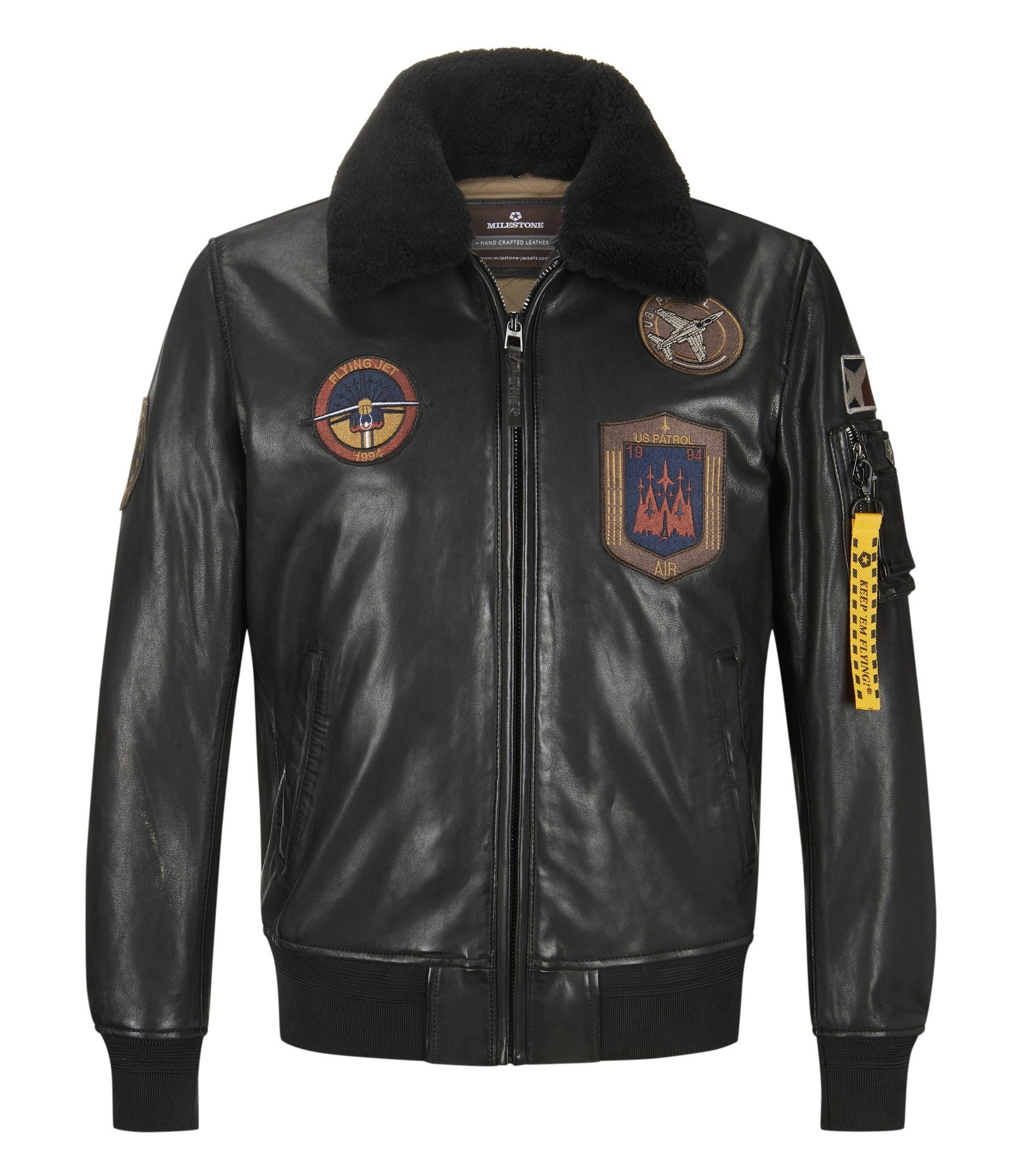 Milestone Pilotenjacke MSMaverick Fliegerjacke Retro-Vintage im günstig online kaufen