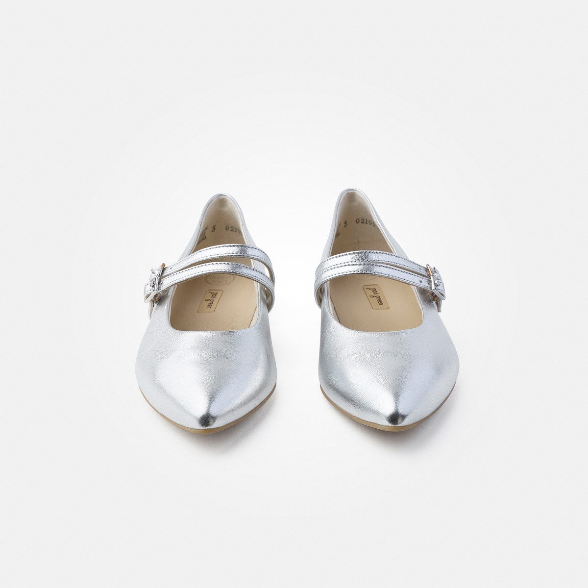Paul Green Paul Green 1022-145, Ballerina, Silber, Damen Ballerina