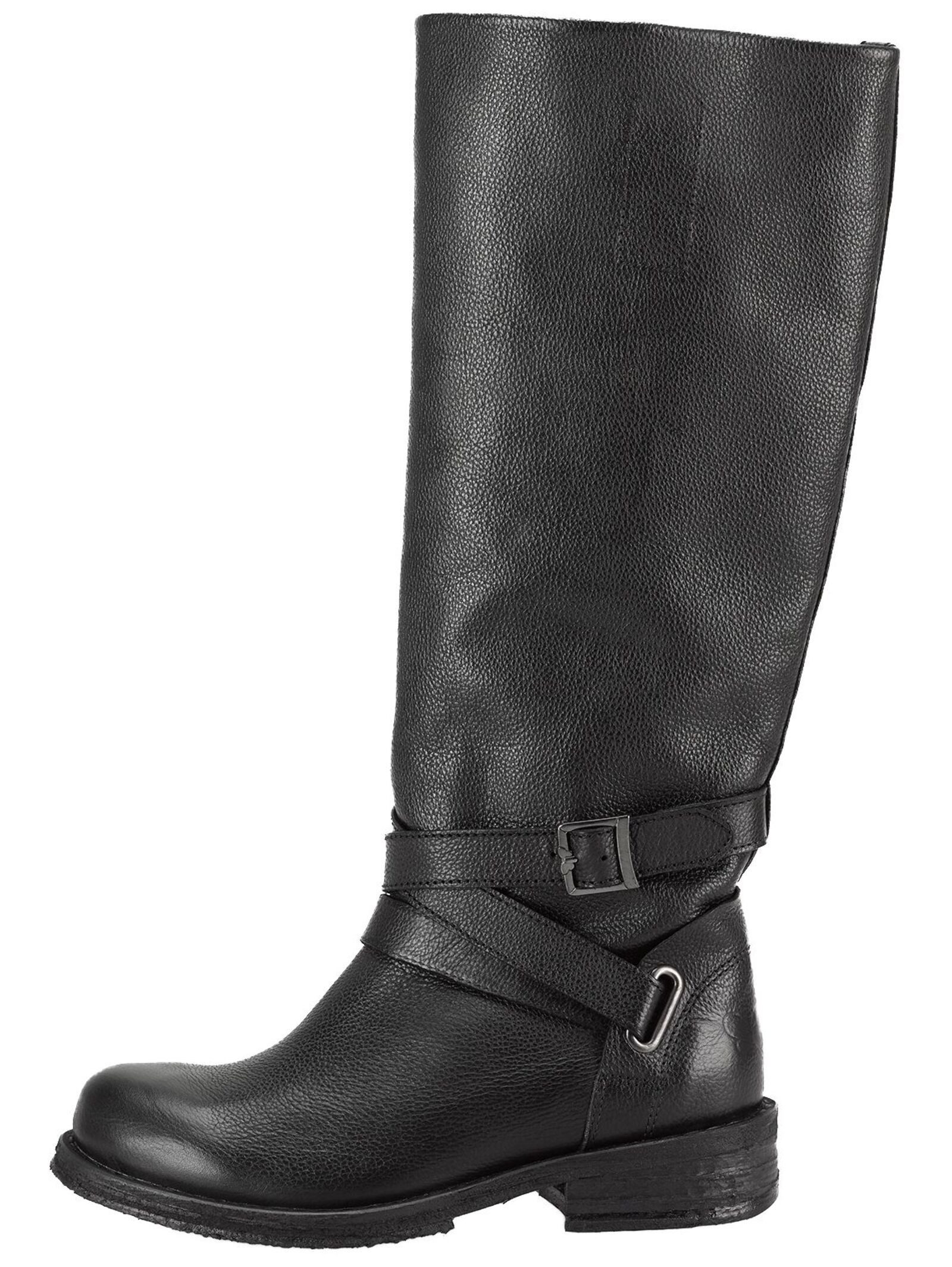 Felmini Wide Fit Stiefel Leder . Stiefel