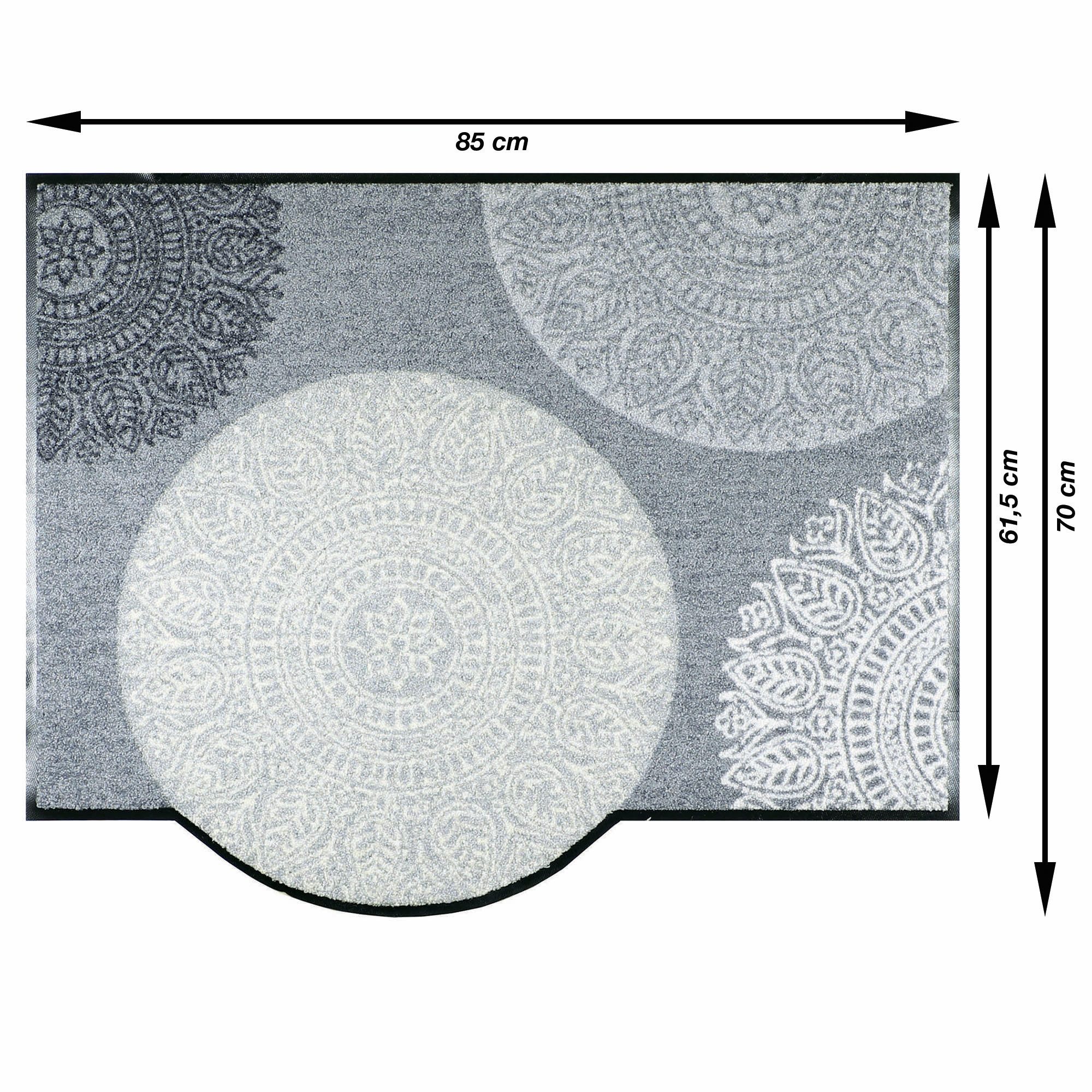 Erwin Müller Fußmatte Fußmatte, eckig, Höhe: 7 mm, gemustert günstig online kaufen