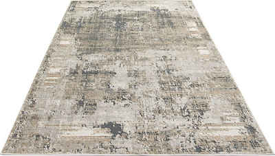 Teppich »Hamsa«, Leonique, rechteckig, Höhe: 9 mm, dezenter Glanz, Schrumpf-Garn-Effekt, im Vintage-Look, dichte Qualität