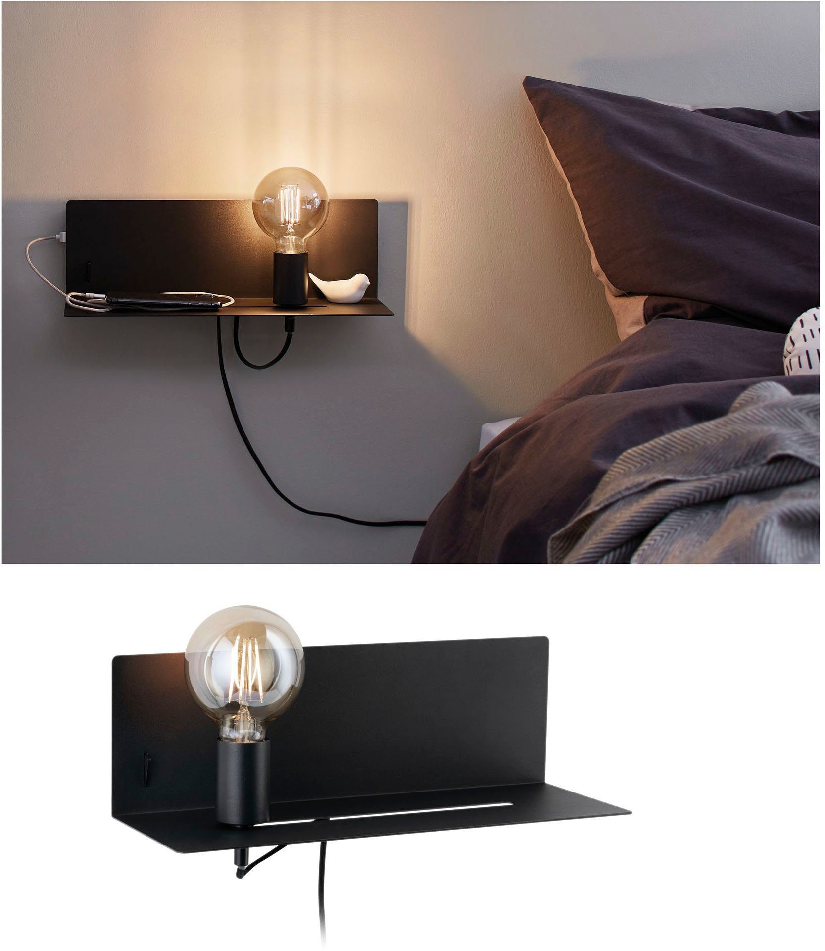 Paulmann LED Wandleuchte Devera, Dimmfunktion, Nachtlichtfunktion, Timerfun günstig online kaufen