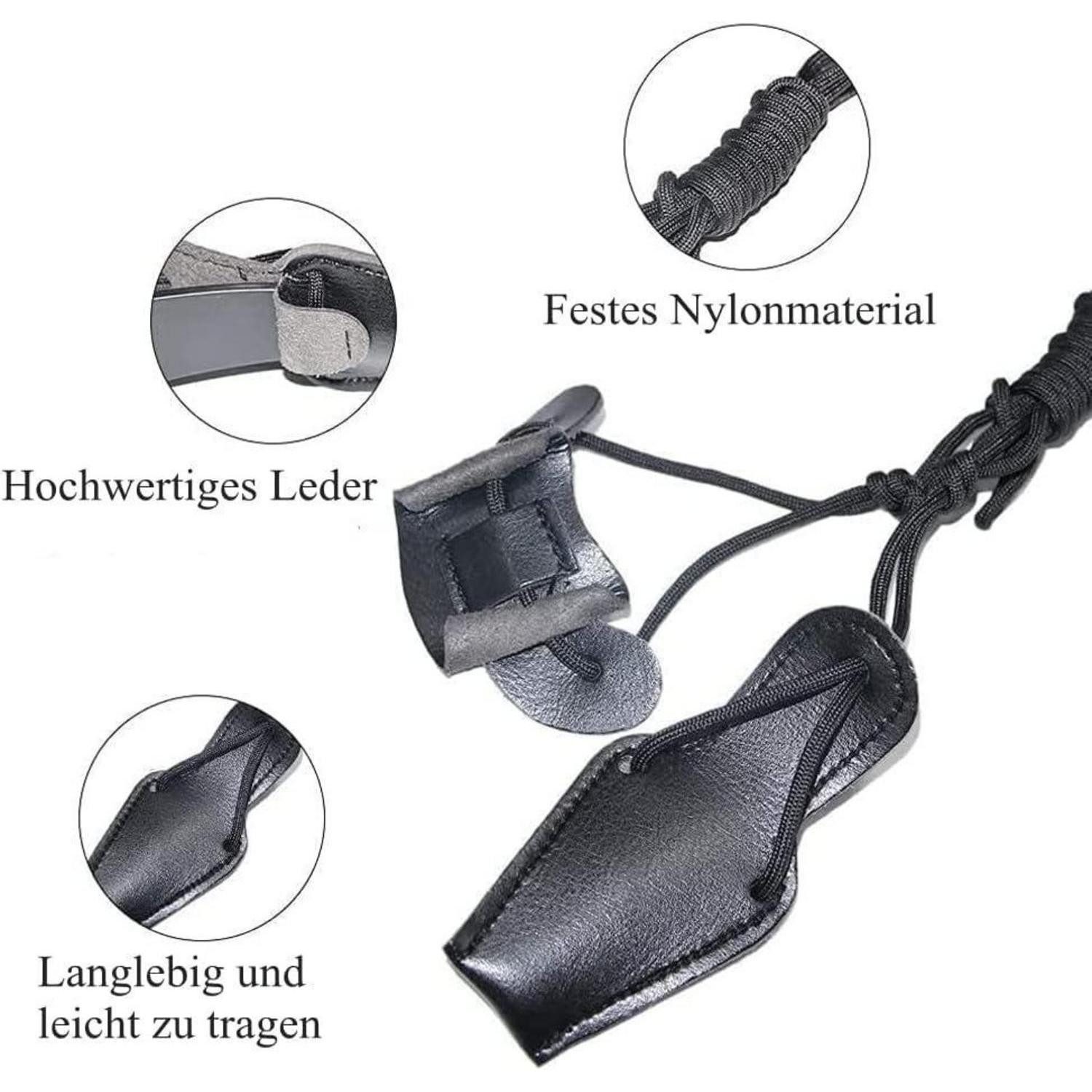 LuxusKollektion Recurvebogen Bogenspanner Recurve Langbogen Leder Spannhilfe Gliedmaßen helfer