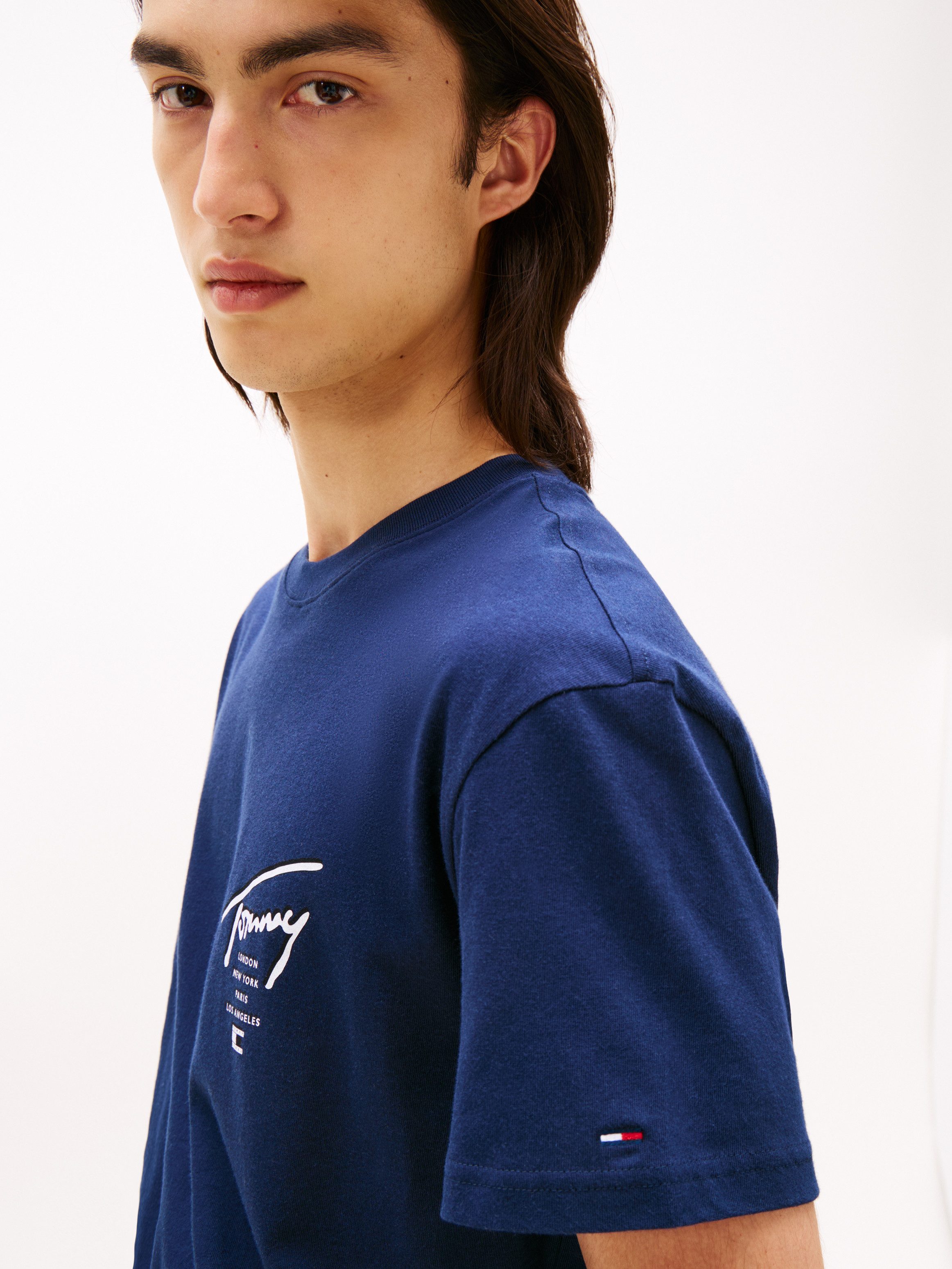 Tommy Jeans T-Shirt TJM SIGN CITY günstig online kaufen