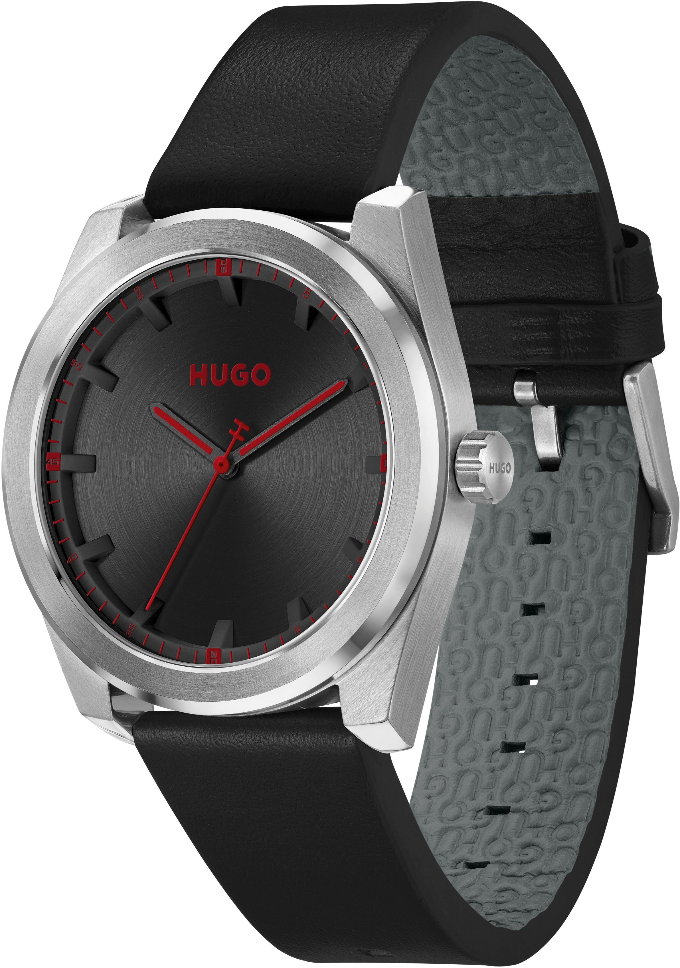 HUGO Quarzuhr #BRIGHT 1530360, Armbanduhr, Herrenuhr, günstig online kaufen