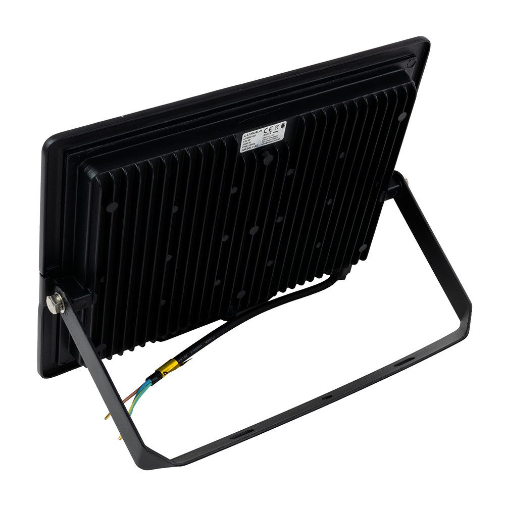 LUXULA LED Flutlichtstrahler LUXULA LED Fluter 150 W 4000 K Neutralweiß Schwarz, LED fest integriert, Neutralweiß – Bild 5 von 5