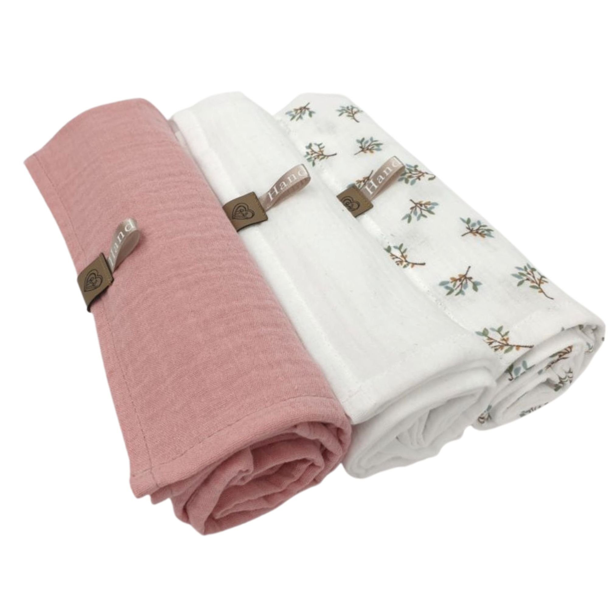 Spucktuch Musselin Baby Spucktücher Set - Stoffwindeln Mullwindeln