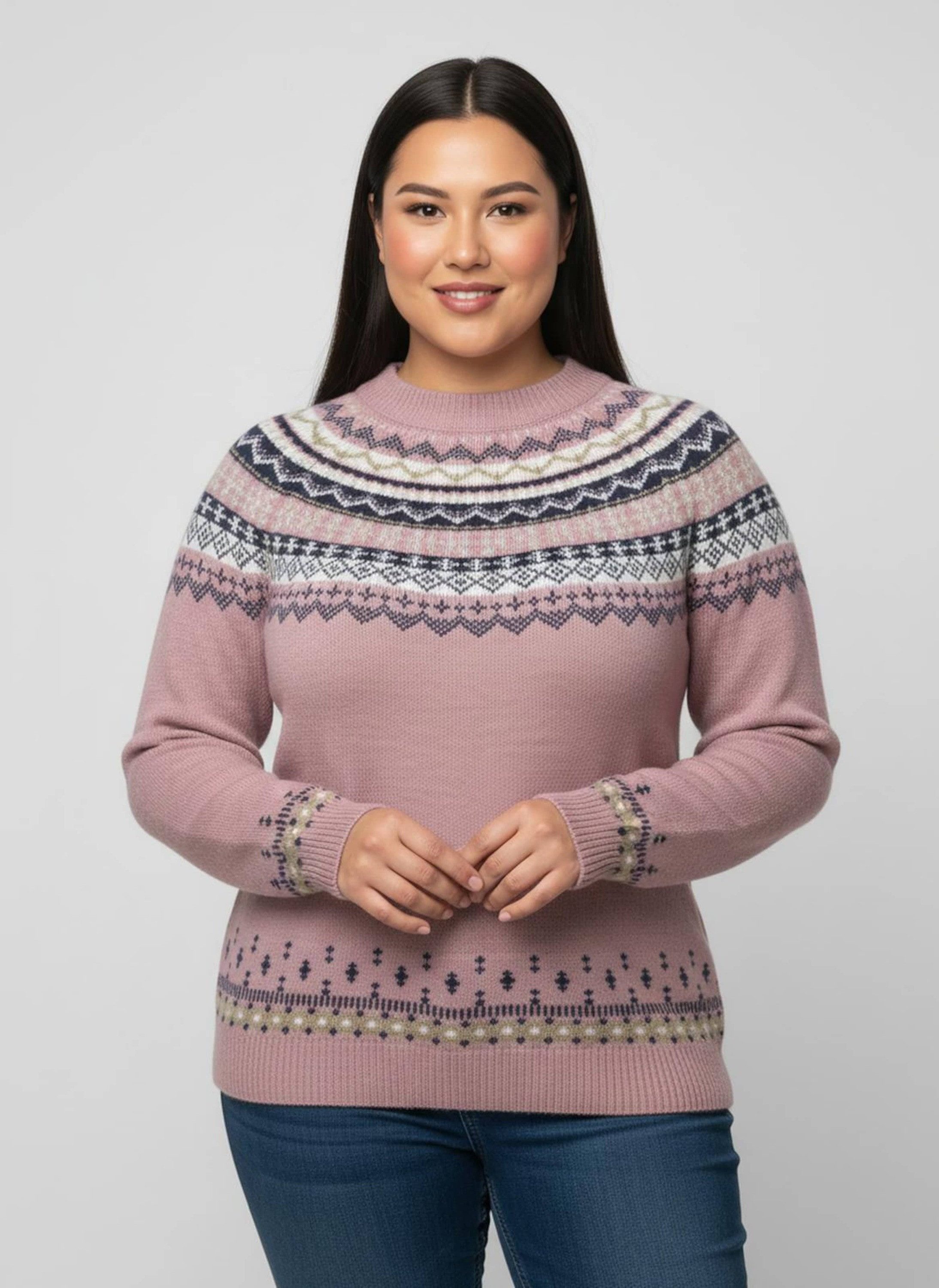 Witt Strickpullover Jacquard-Pullover Langarm Jacquard, Jersey günstig online kaufen