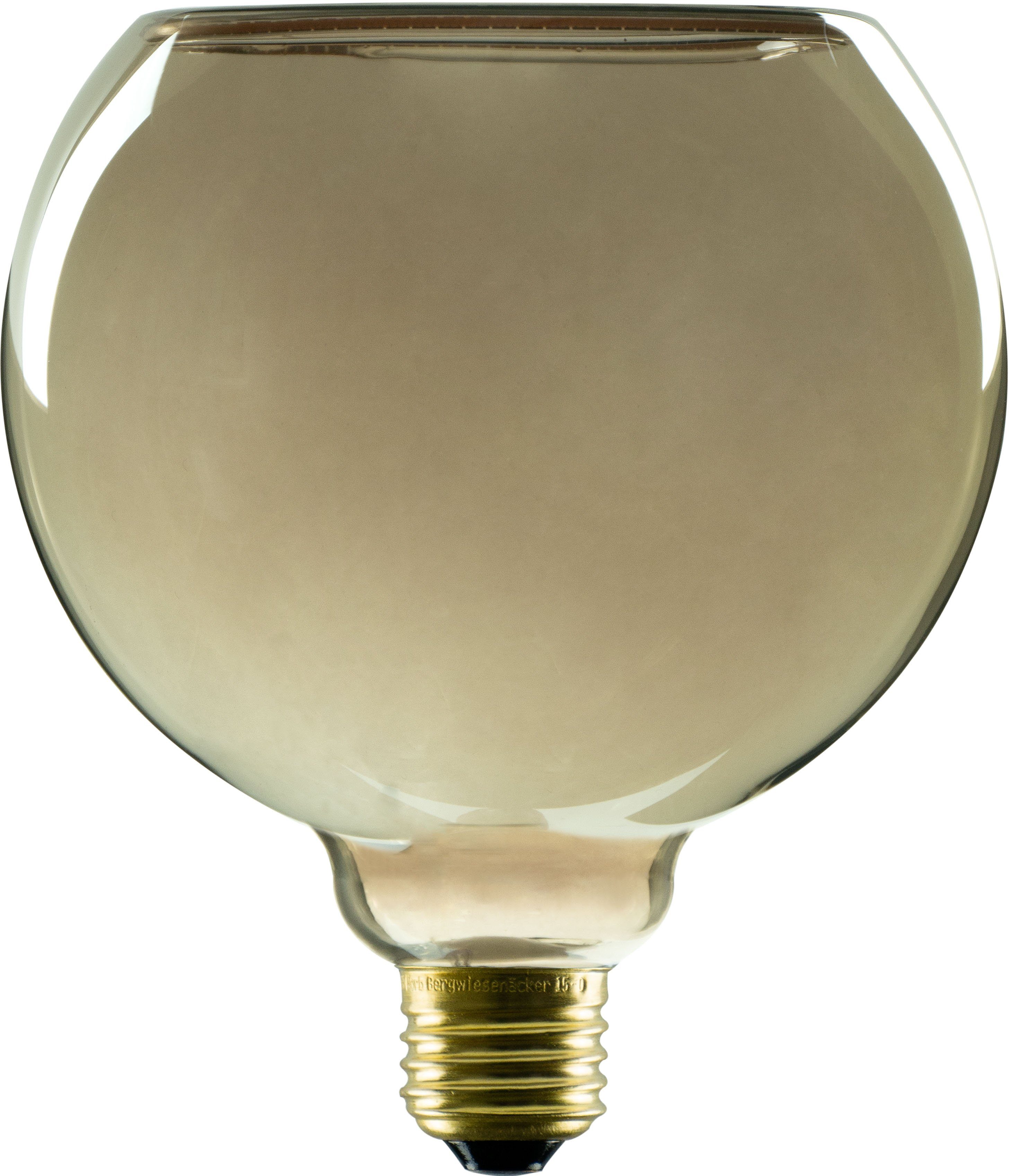 SEGULA LED-Leuchtmittel LED Floating Globe 150 smokey grau, E27, Warmweiß, dimmbar, E27, Floating Globe 150 smokey grau