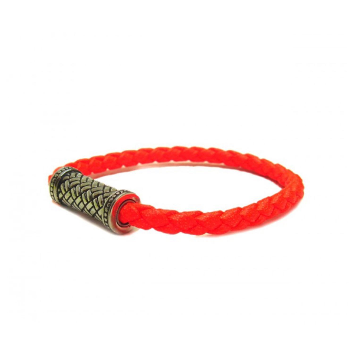 Armband Neon Colours Armband mit Element im Rattan Design