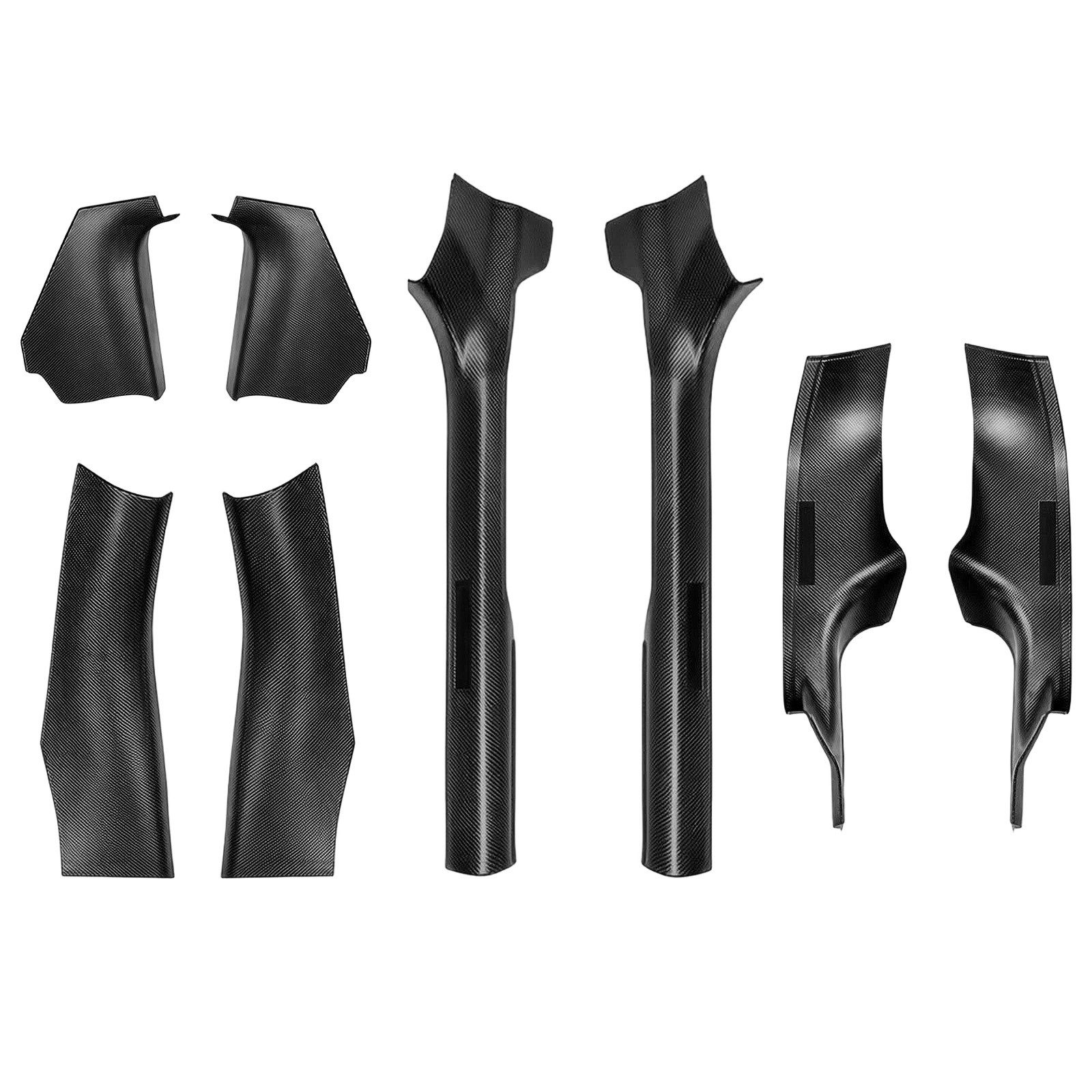 Youyijia PVC-Automatten Juniper Türschwellen Schutz Set, ABS Innenraum Schutz