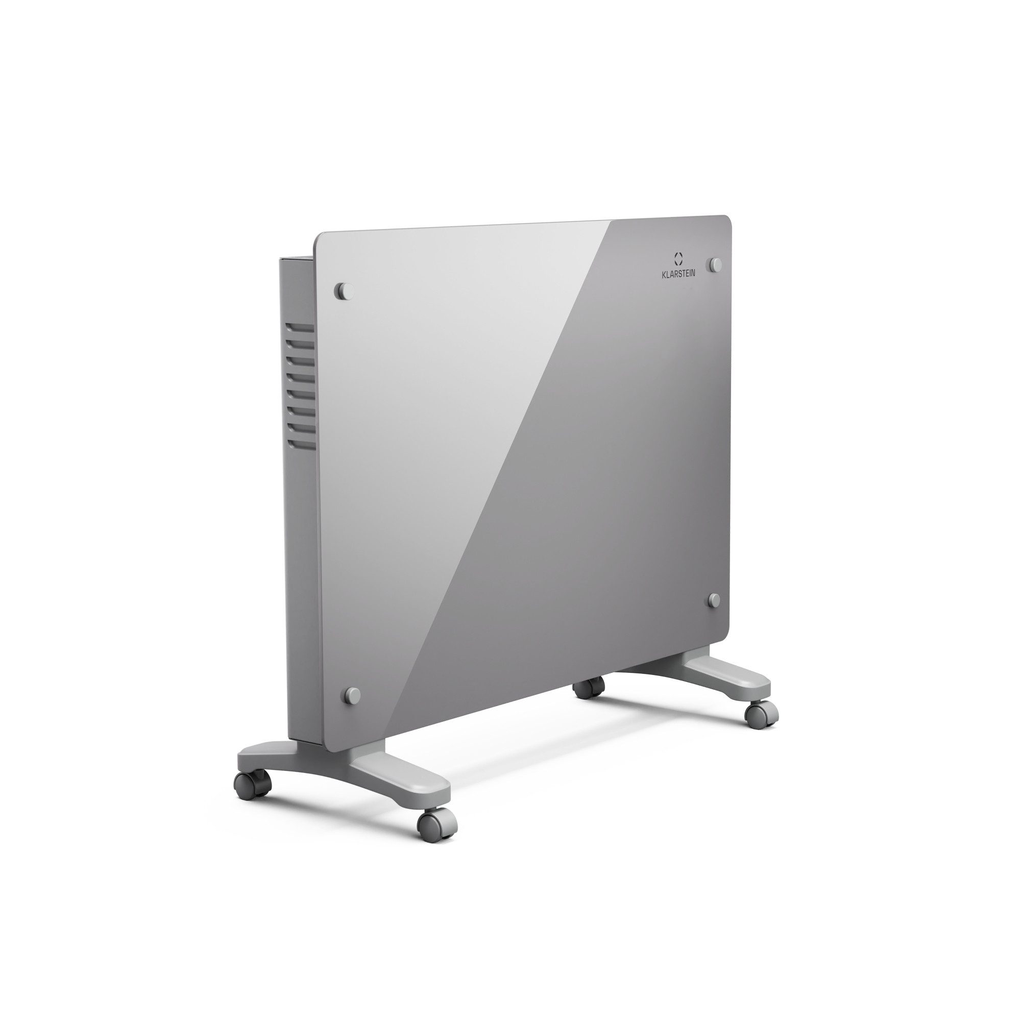 Klarstein Heizstrahler Bansin Crystal 1500, Heizung Elektrische Heizstrahler Indoor Outdoor LED Touch