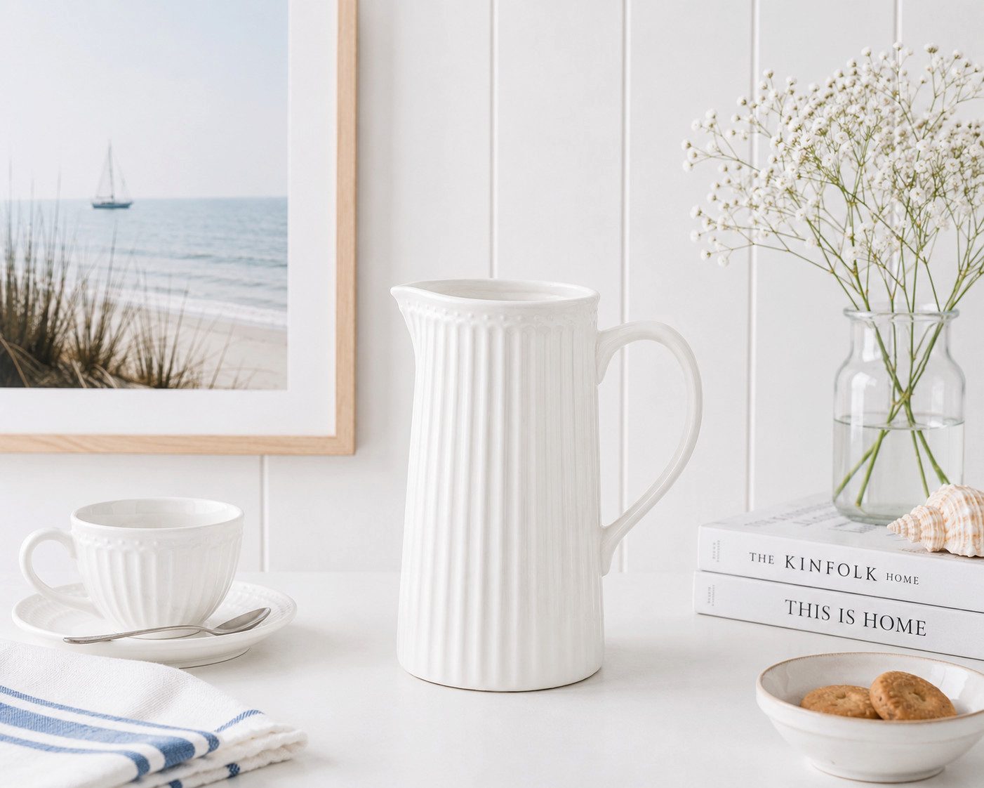 Greengate Kanne GreenGate Kanne Alice Weiß 1 L