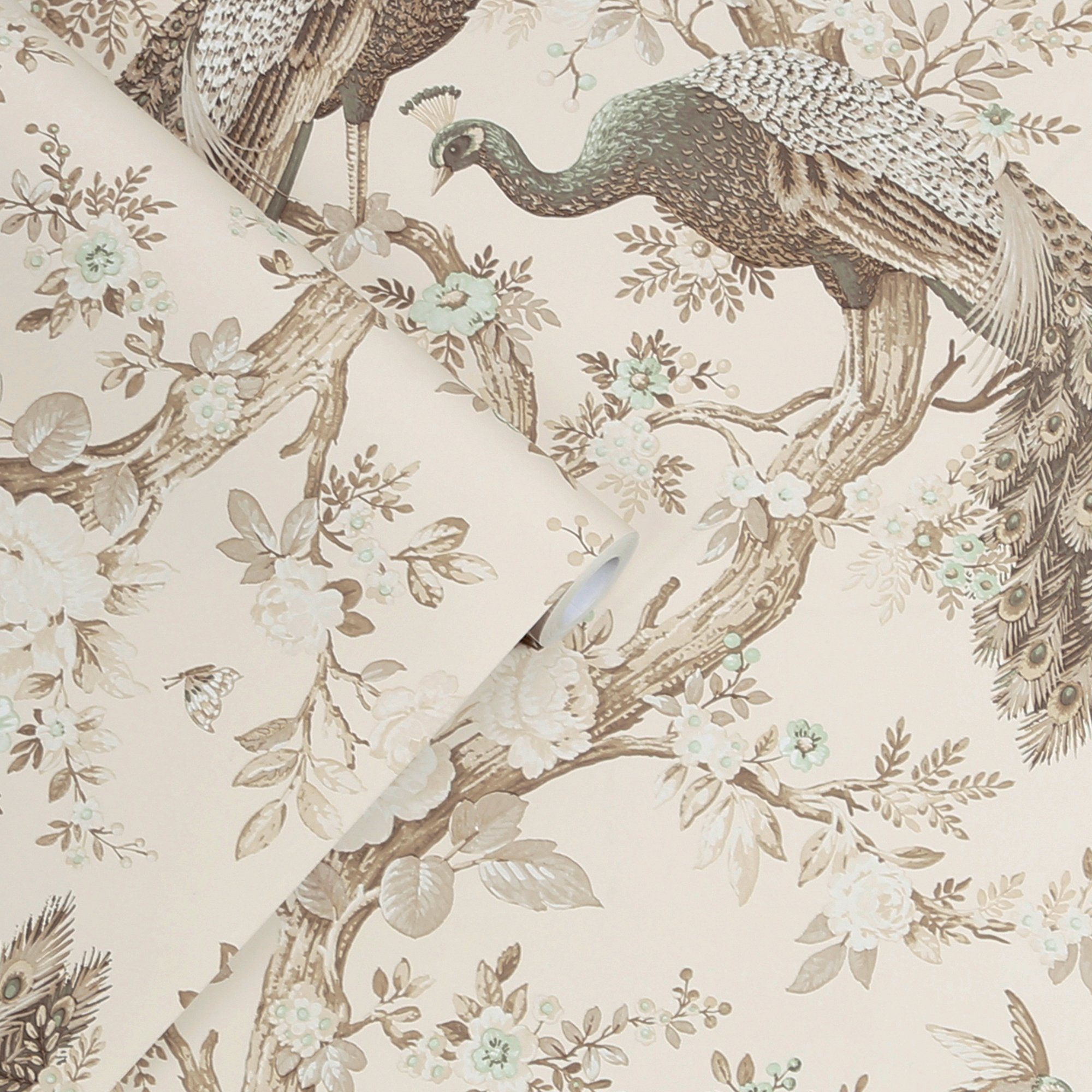 LAURA ASHLEY Vliestapete Belvedere, FSC® zertifiziert, mit lebhaftem Druck, 10 Meter Länge