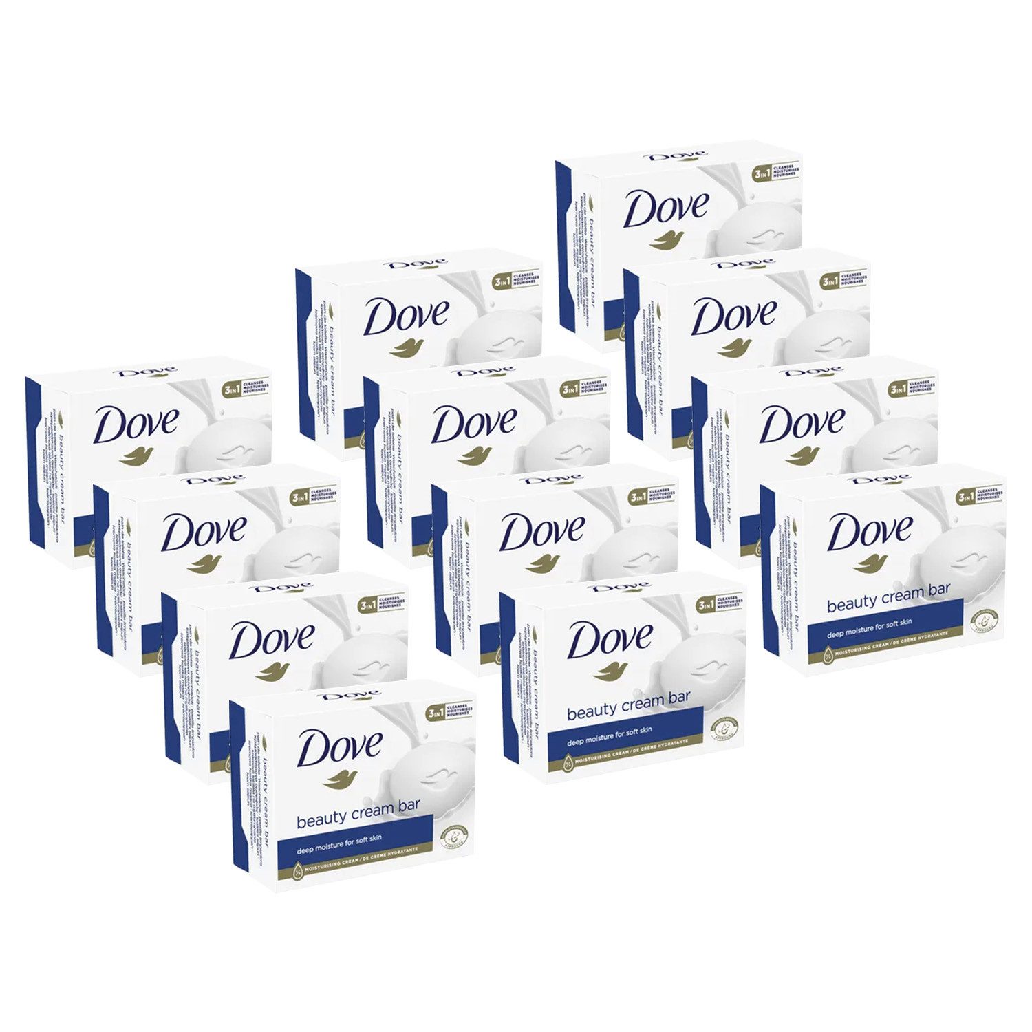 Gesichtsseife Dove Beauty Cream Bar reinigt, spendet Feuchtigkeit und pflegt, 90 g