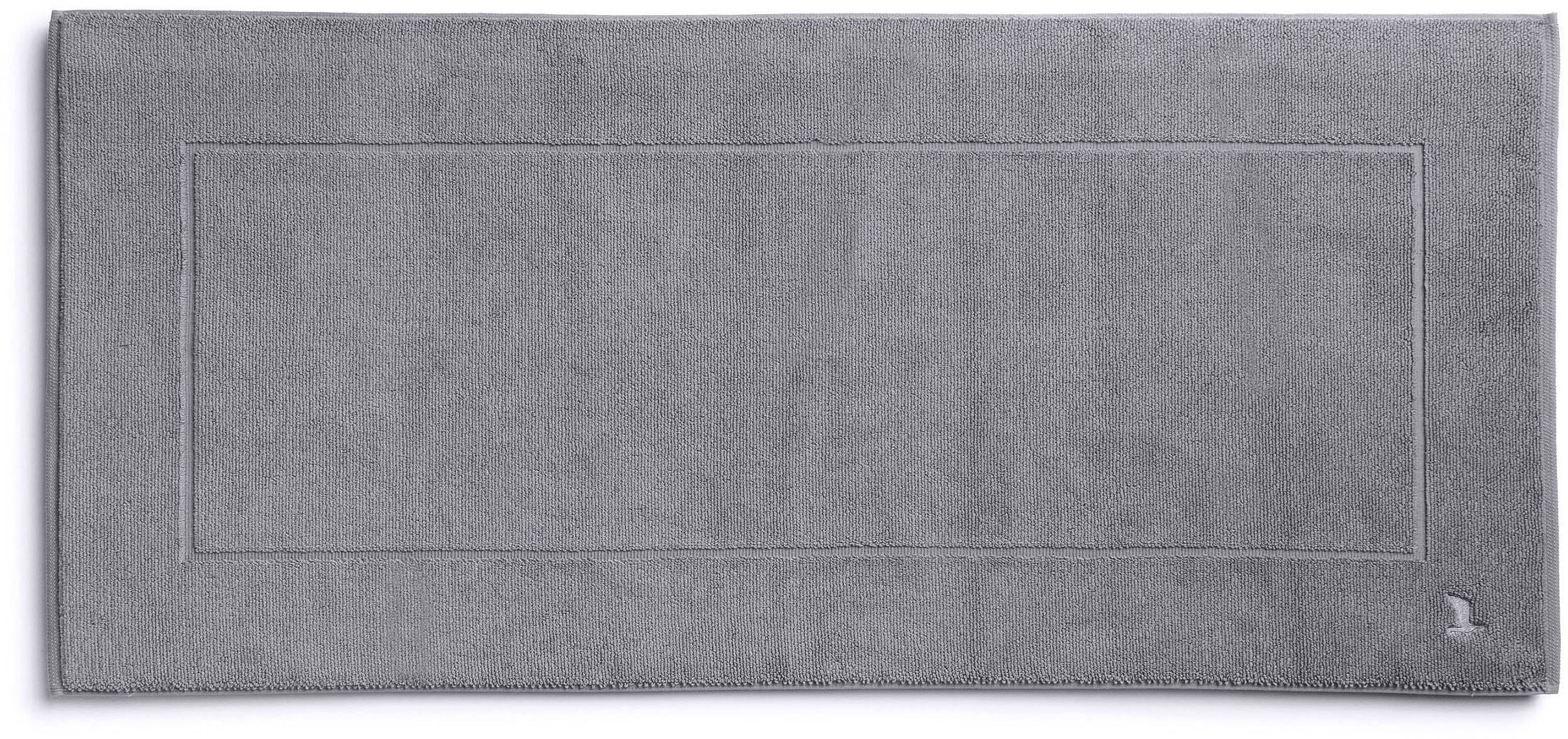 Möve Badematte Superwuschel, Höhe 8 mm, beidseitig nutzbar, fußbodenheizungsgeeignet, Baumwolle, quadratisch