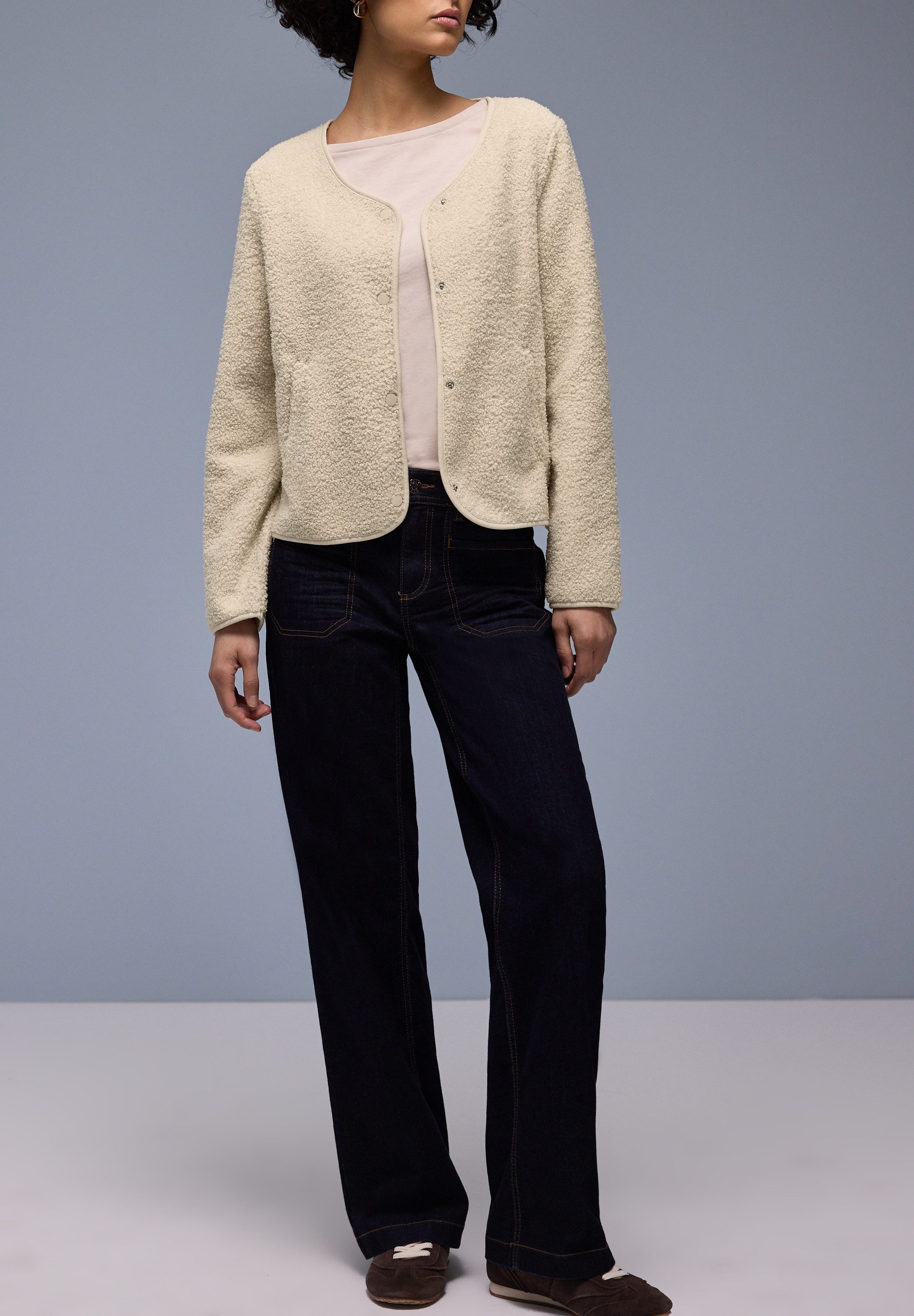 STREET ONE Cardigan mit V-Ausschnitt
