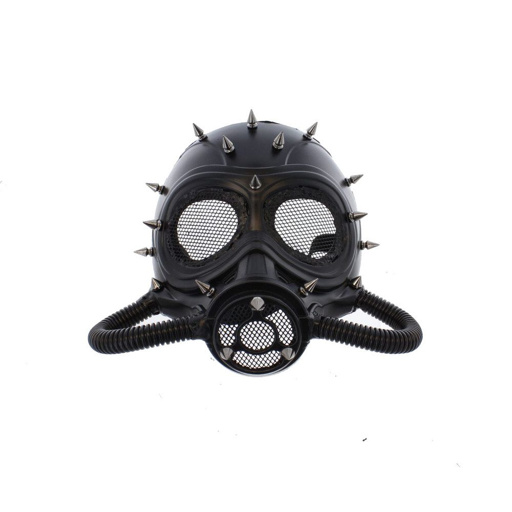 MICA Aufblasbares Partyzubehör Maske Steampunk - schwarz - Erwachsene