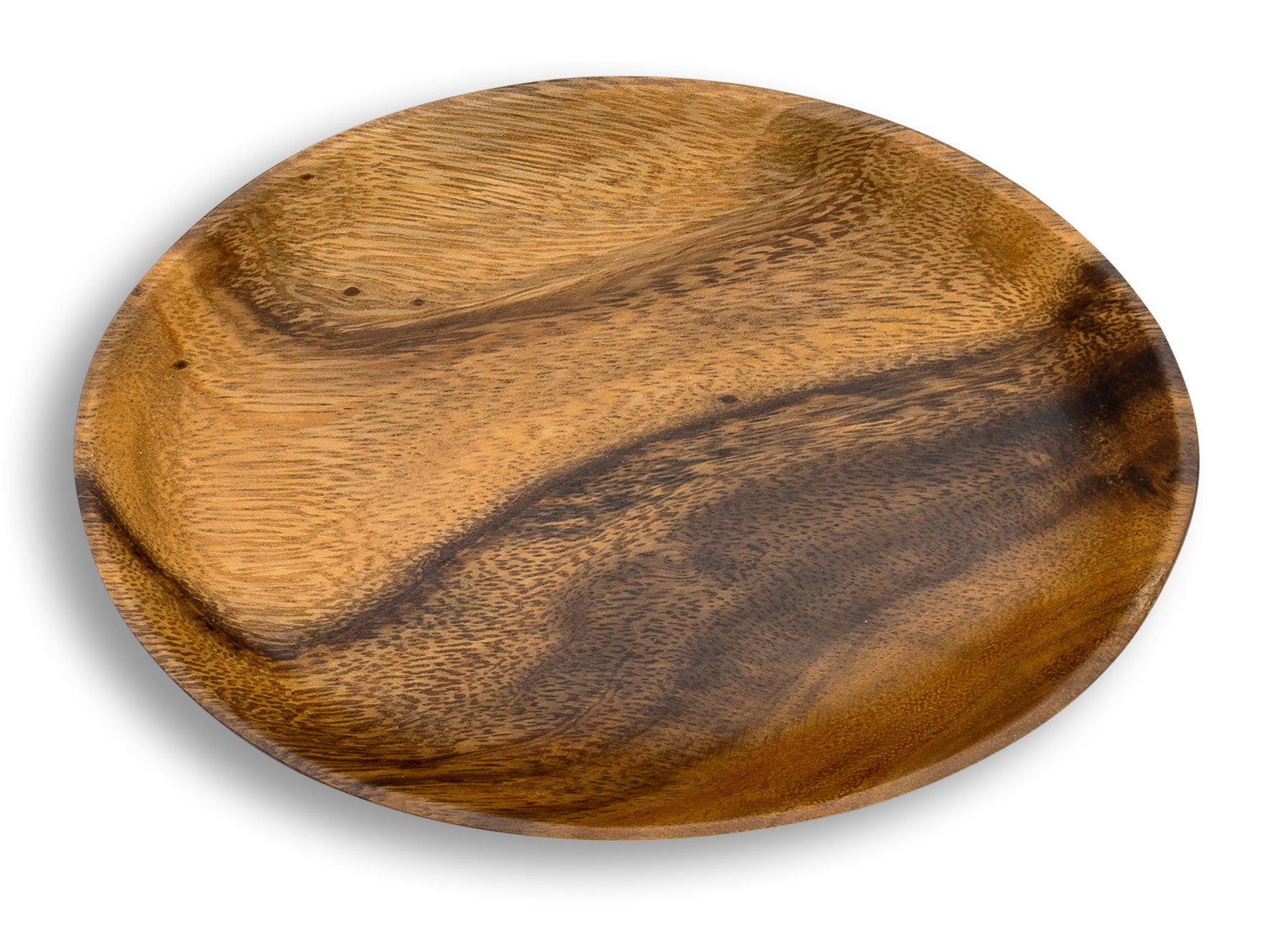 Levandeo® Dekoschale, Holzschale Akazie 19cm Oval günstig online kaufen