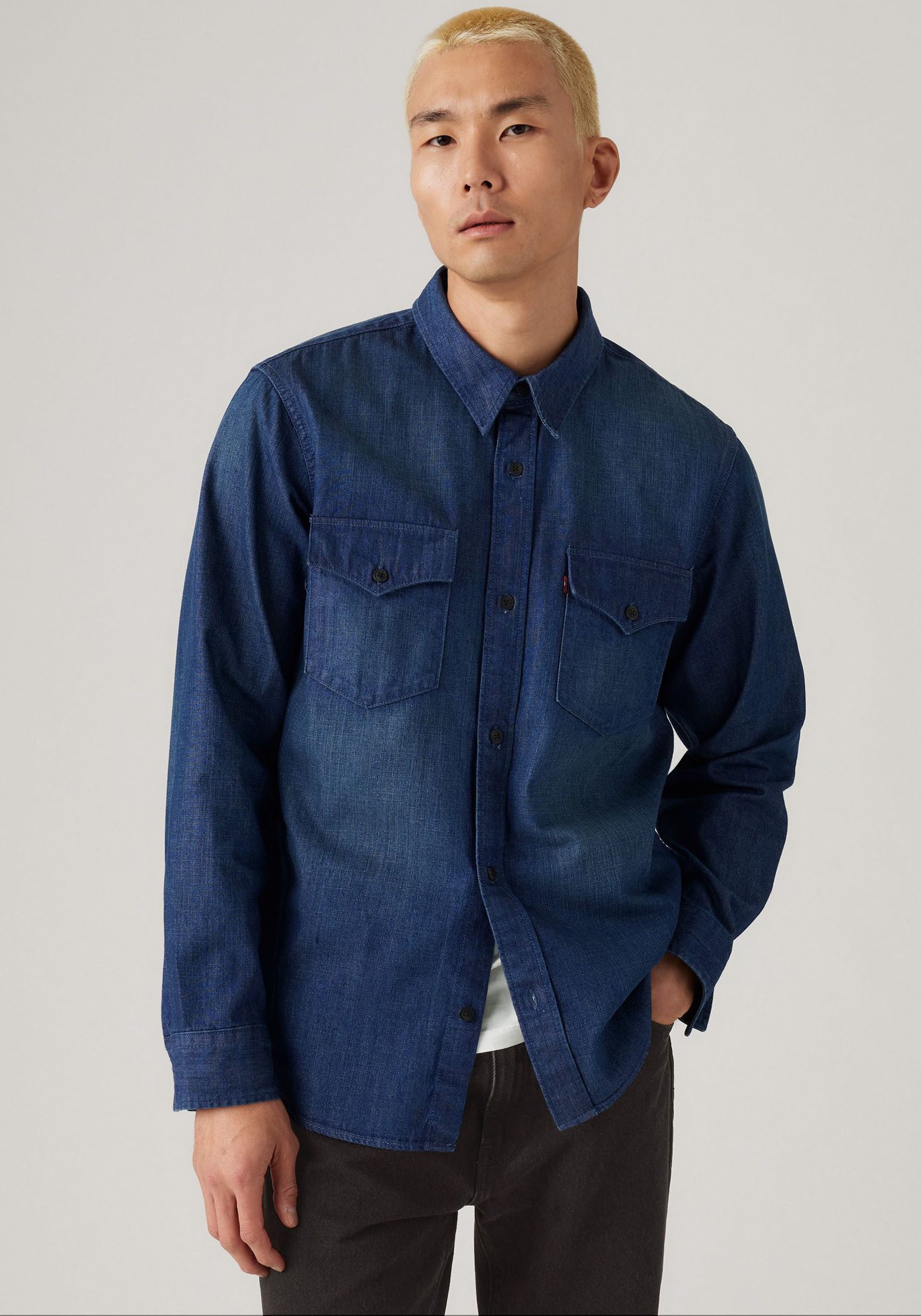Levi's® Jeanshemd RELAXED FIT WESTERN im Western-Stil günstig online kaufen