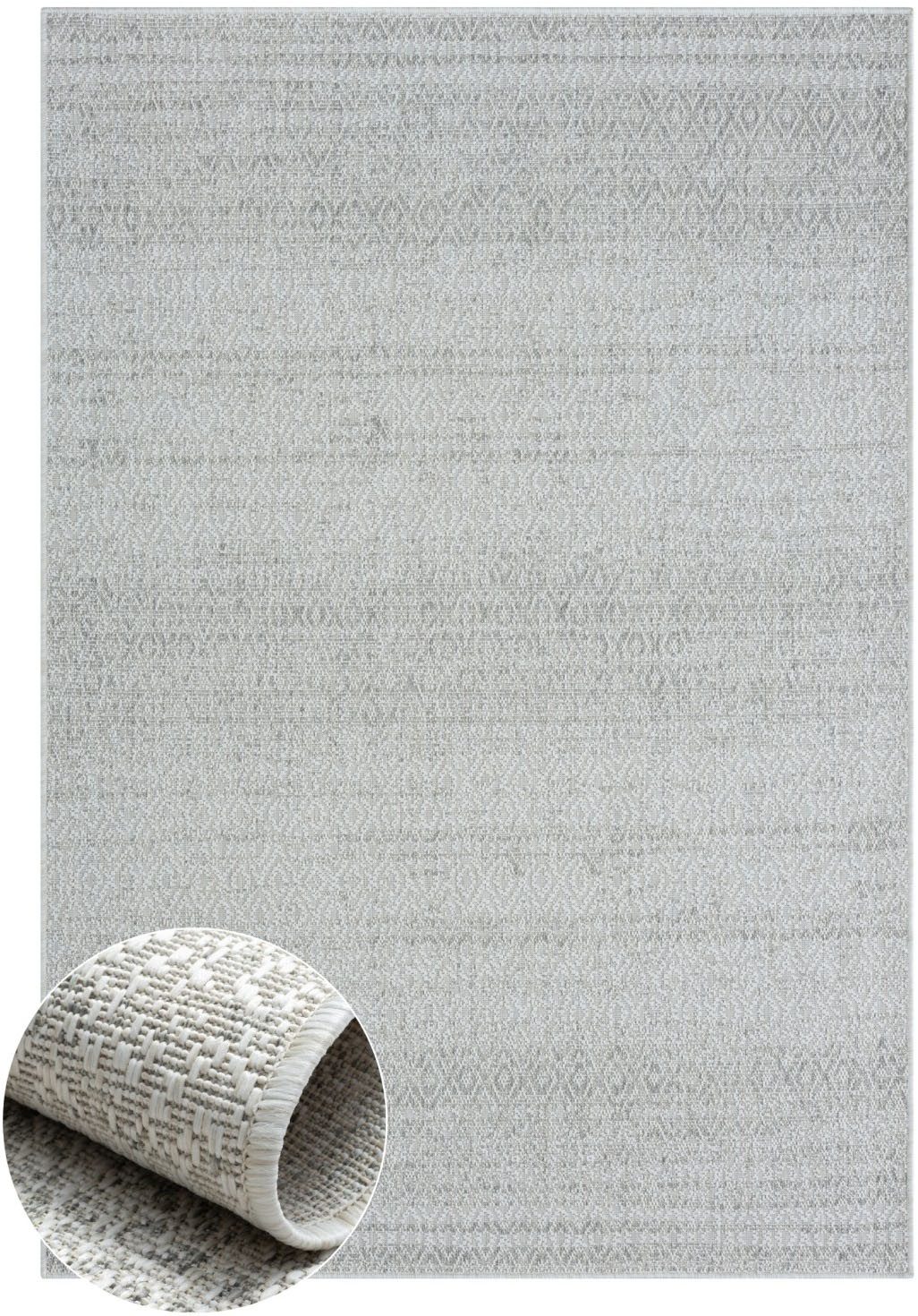 Myflair Möbel & Accessoires Outdoorteppich Vision, LAGERRÄUMUNG!, rechteckig, Höhe: 6 mm, kariert, Outdoor geeignet, Balkon, Terrasse