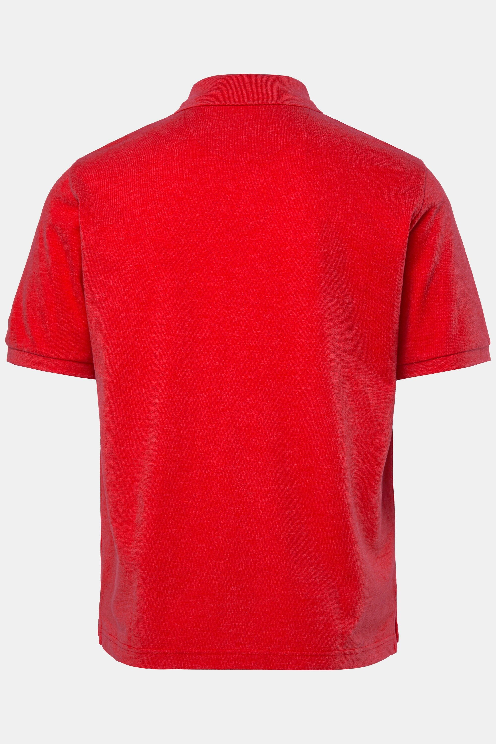 Men Plus Poloshirt Poloshirt Basic Piqué Halbarm