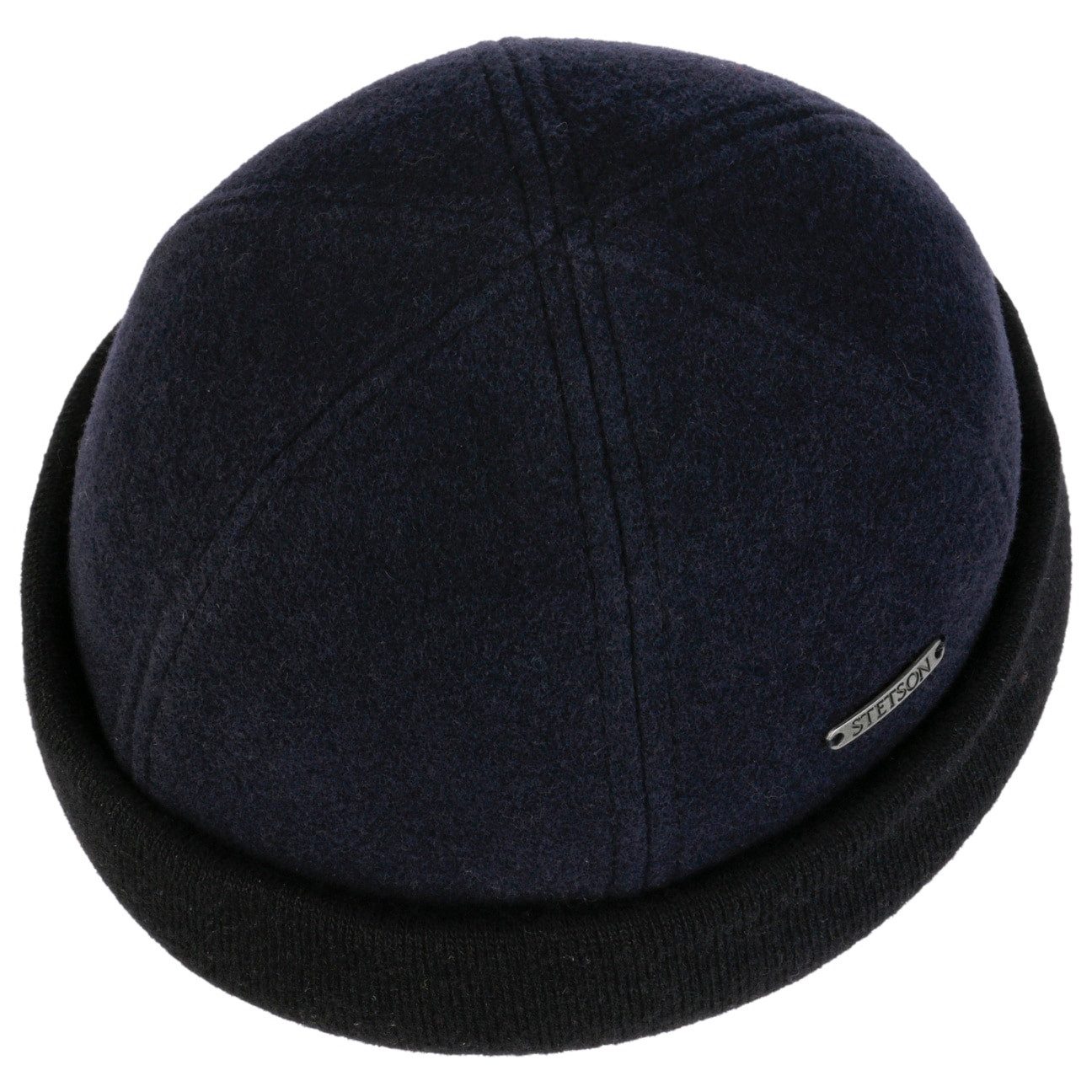Stetson Schiebermütze (1-St) Wintermütze mit Umschlag, Made in the EU