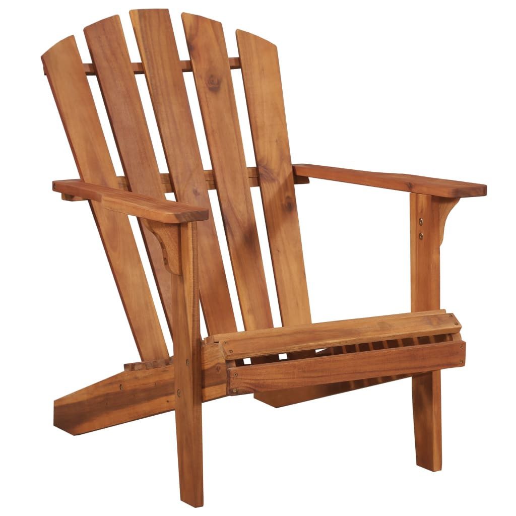 vidaXL Gartenstuhl Adirondack-Gartenstuhl nholz Massiv (1 St)