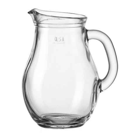 montana-Glas Wasserkrug Wasserkrug, Glas Fresh, (1-tlg., 1 Krug aus Glas), Wasserkrug Glaskrug Saftkrug