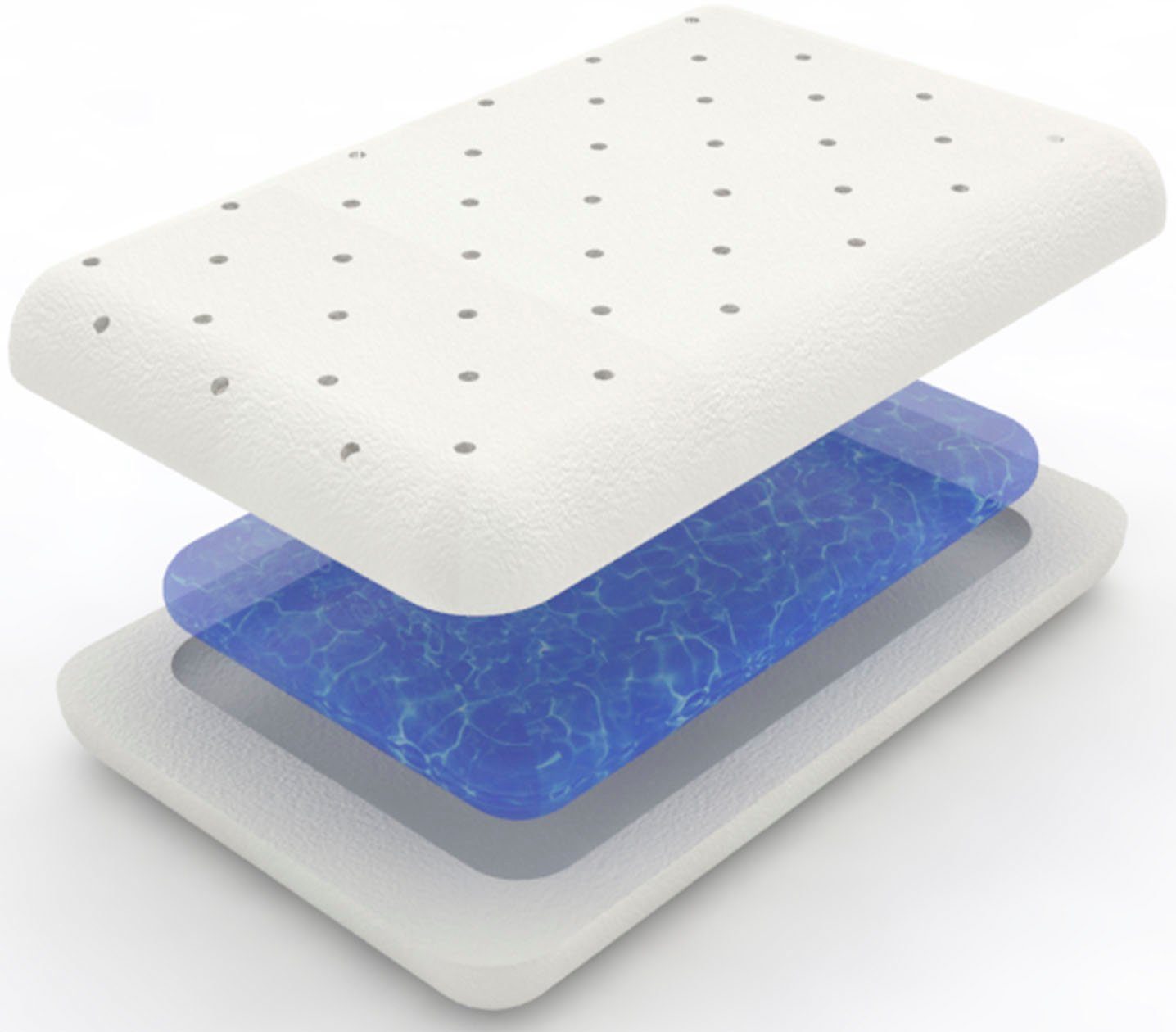Wasserkissen Mediflow Original Visco-Gelschaum-Wasserkissen