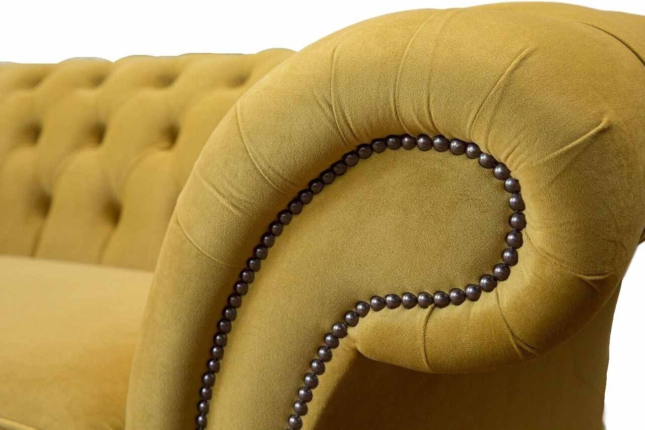 Luxus 3 Möbel, Made Sitz Dreisitzer In Couch JVmoebel Design Sofa Chesterfield Europe Sofa