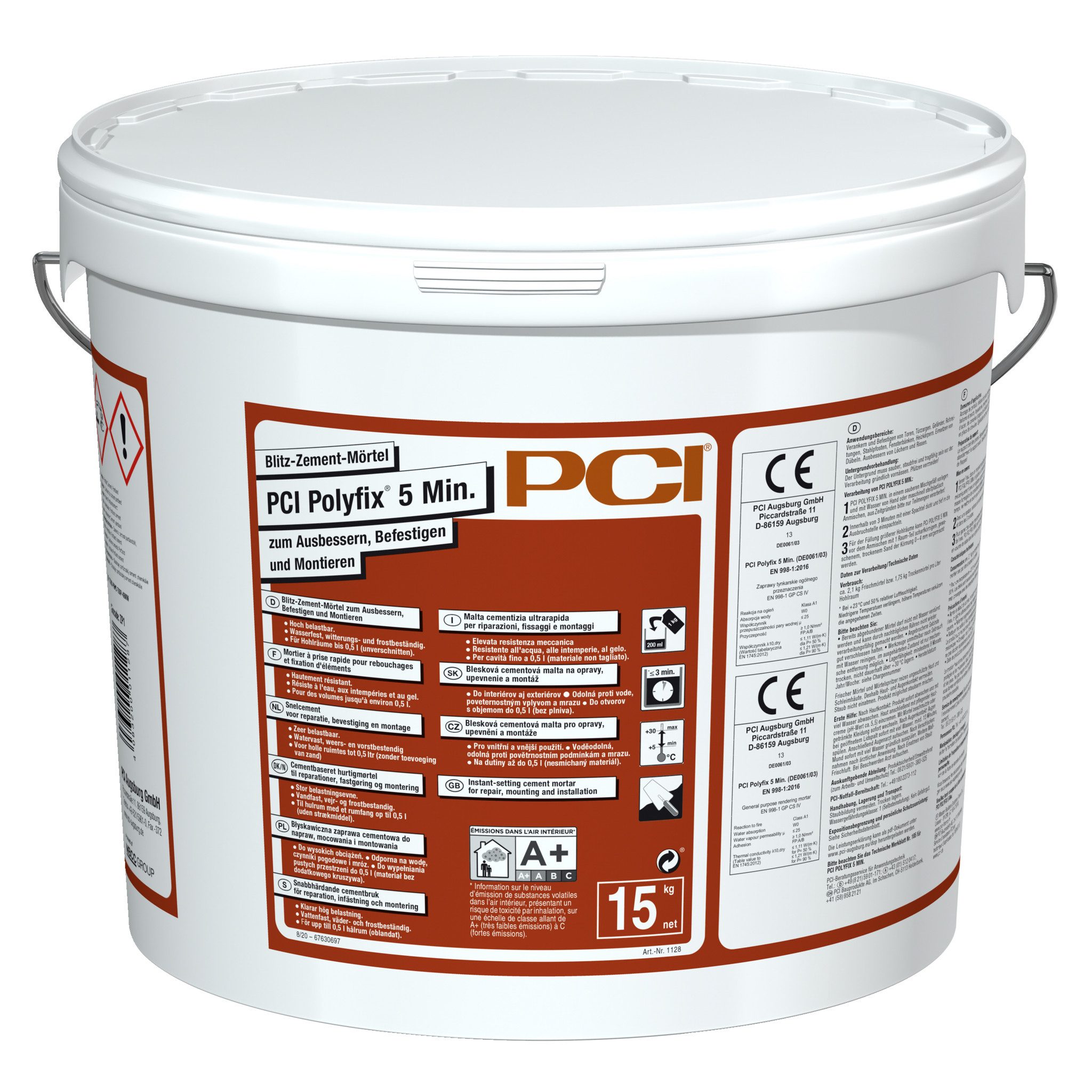 PCI Zement PCI Polyfix® 5 Min. grau 5 kg 5