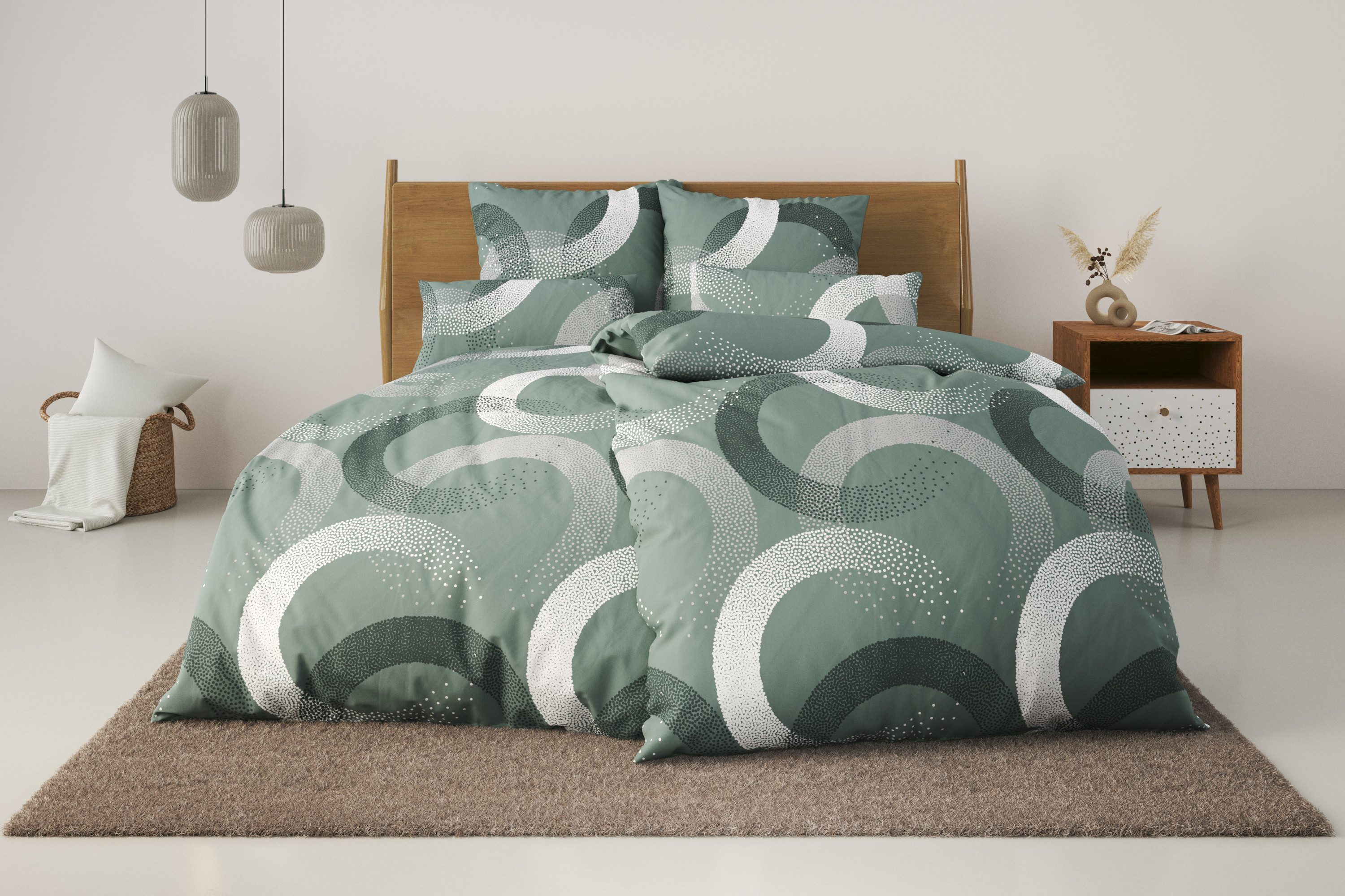 my home Bettwäsche Balisa, Linon, 2 günstig online kaufen