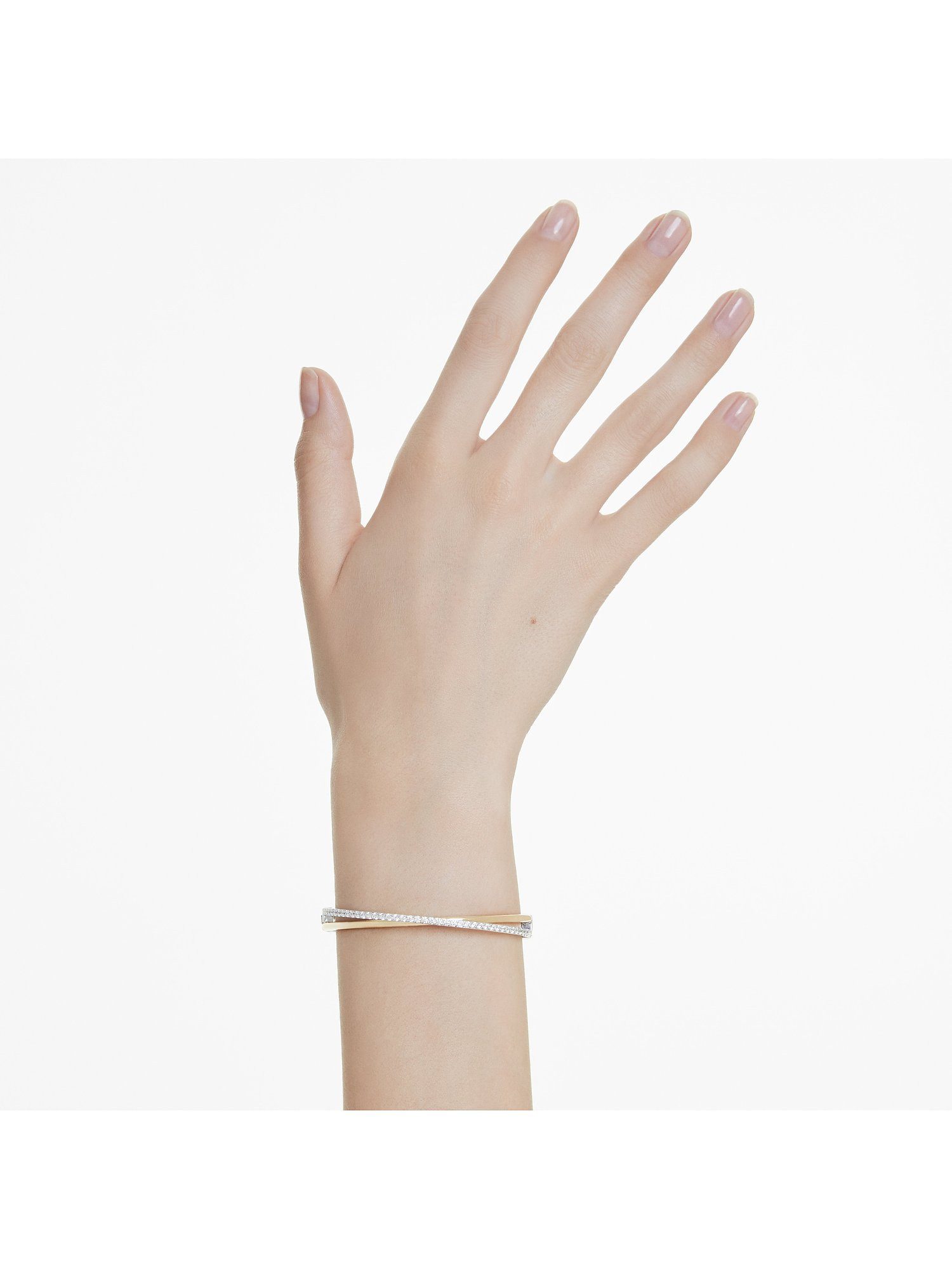 Swarovski Armreif Swarovski Damen-Armreif Metall Swarovski-Kristall, modern