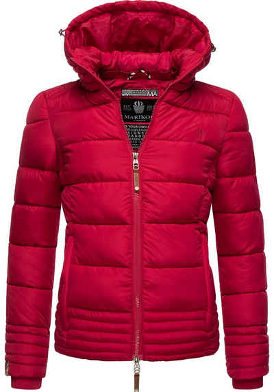 Marikoo Winterjacke Sole modisch taillierte Damen Steppjacke für den Winter