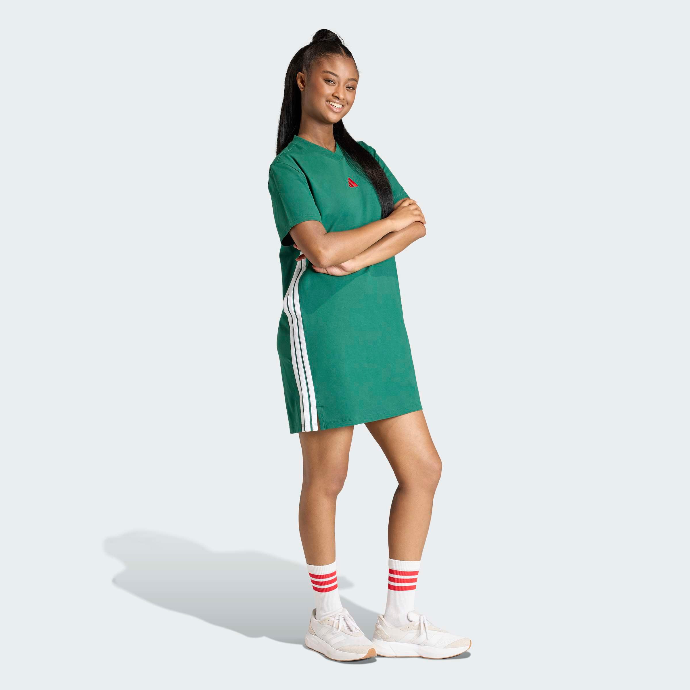 adidas Sportswear Shirtkleid W 3S T DRE WC günstig online kaufen