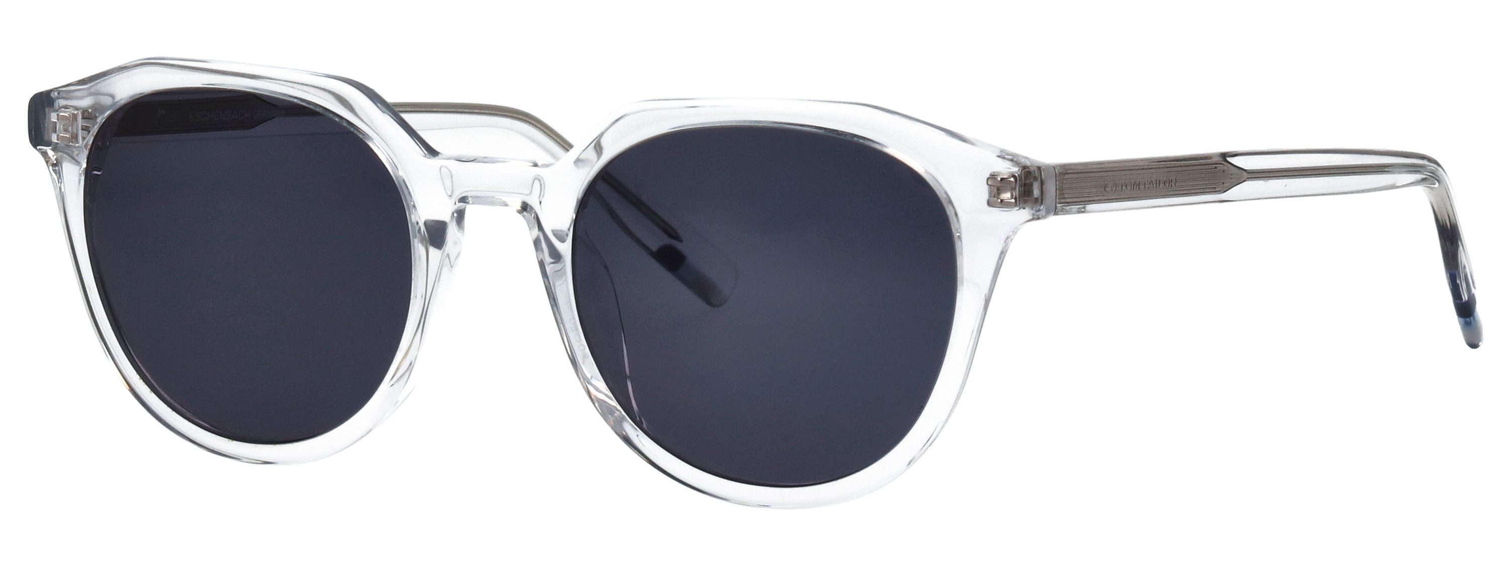 TOM TAILOR Sonnenbrille Modell 676006 Form Panto, Logoschriftzug auf Bügel, Kunststofffassung