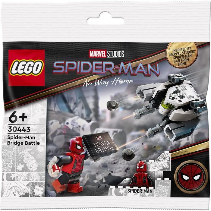 LEGO® Konstruktionsspielsteine LEGO® Polybag Marvel Super Heroes™ - Spider-Mans (Set 45 St)