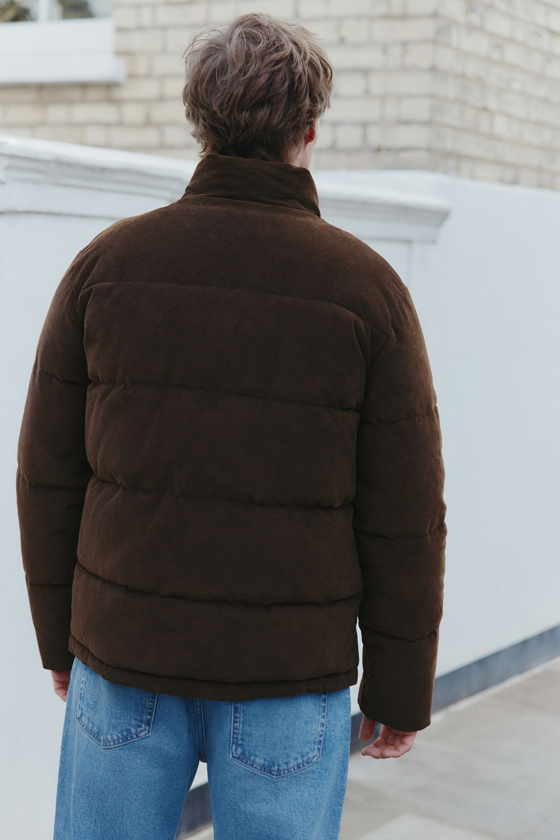 Next Winterjacke Pufferjacke aus Cord (1-St) günstig online kaufen