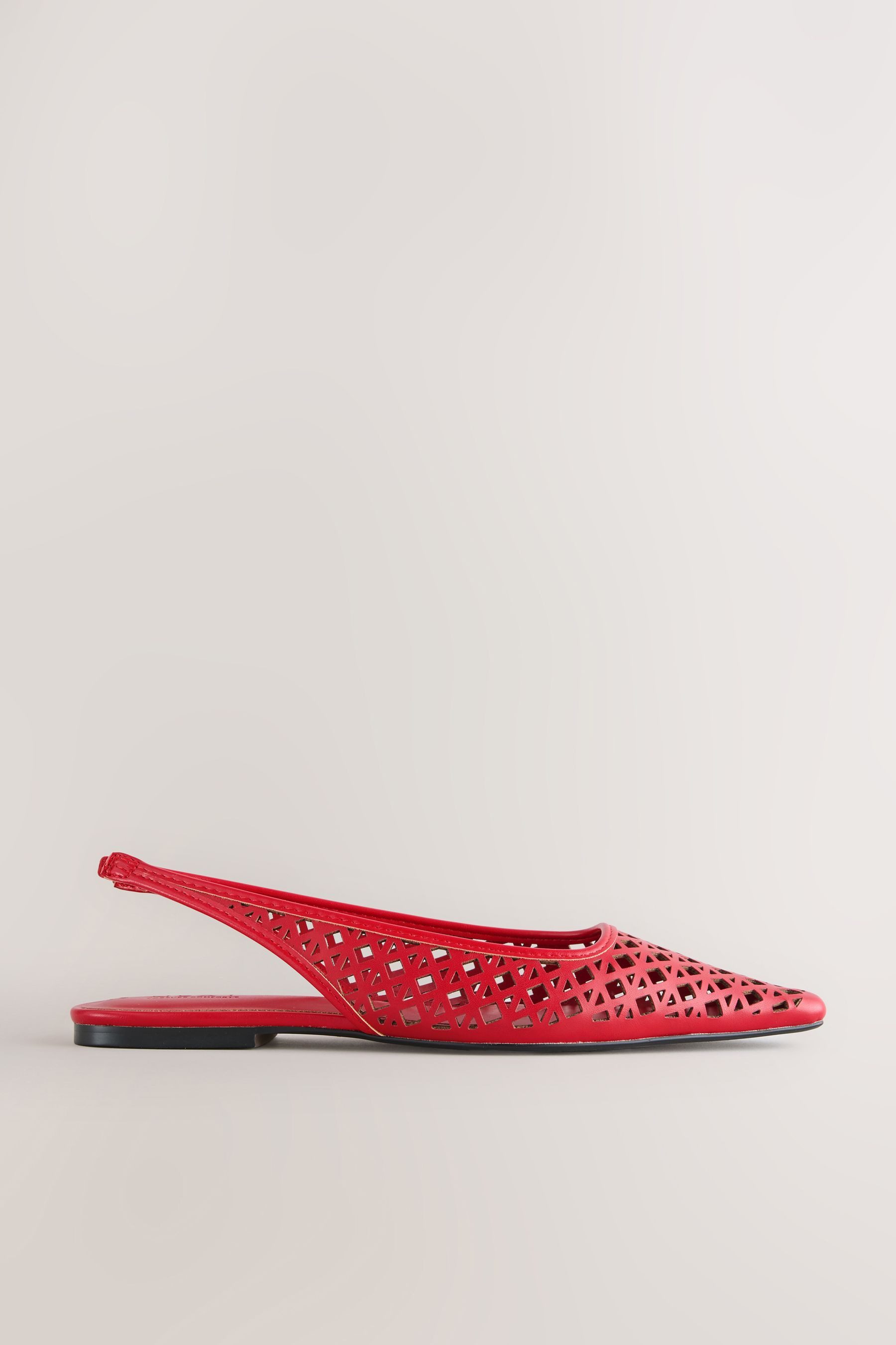Next Forever Comfort® Flache Slingbacks mit Lasercut Slingsandale